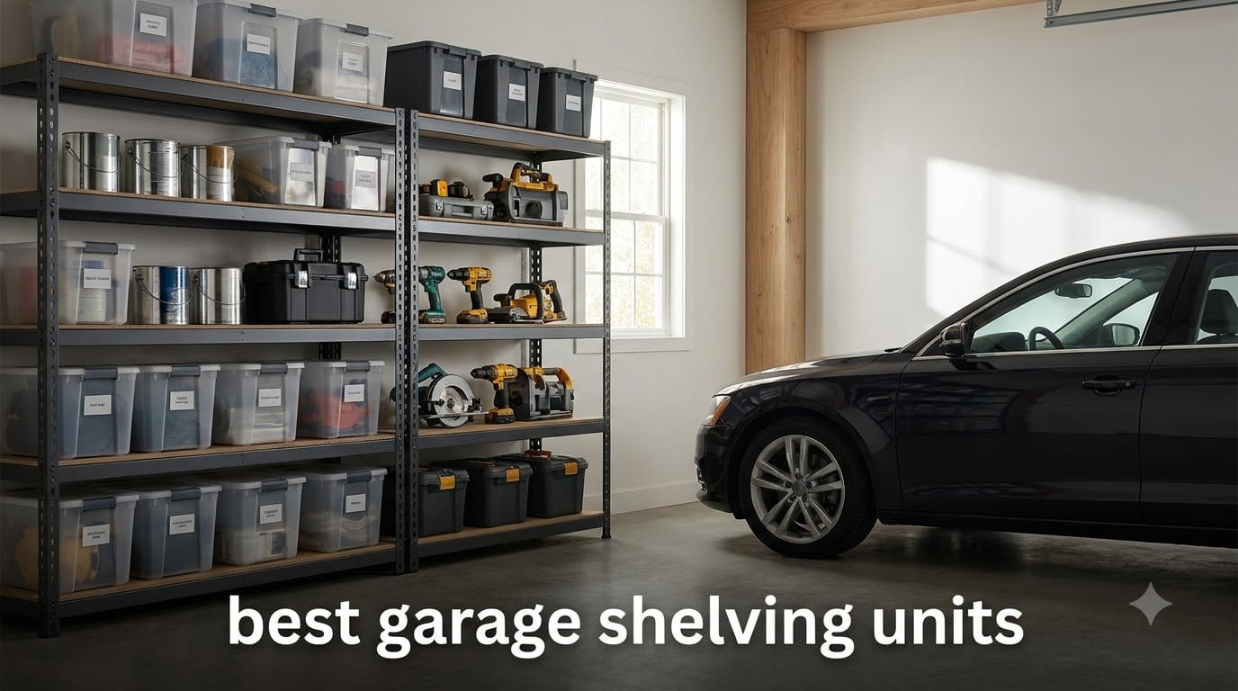best garage shelving units