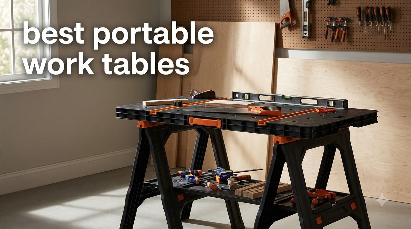 best portable work tables