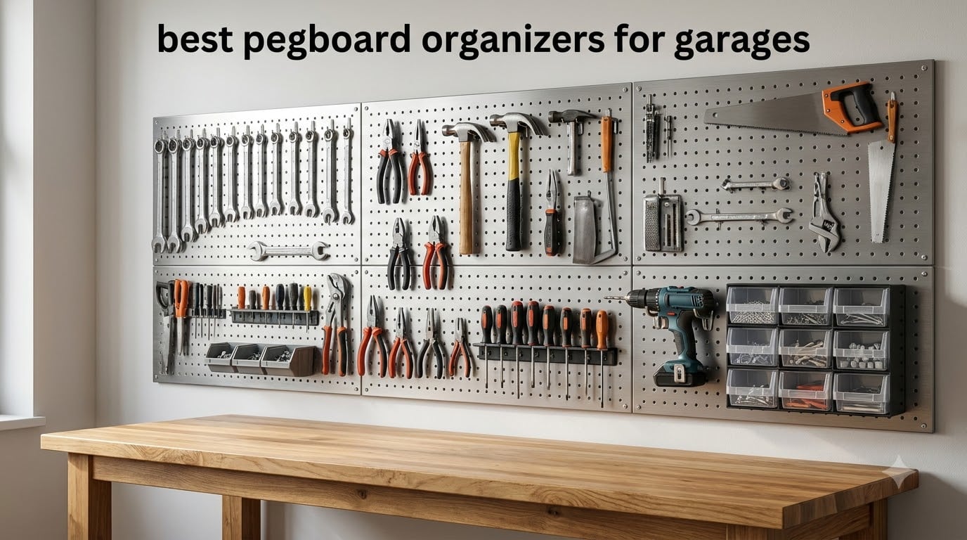 best pegboard organizers for garages