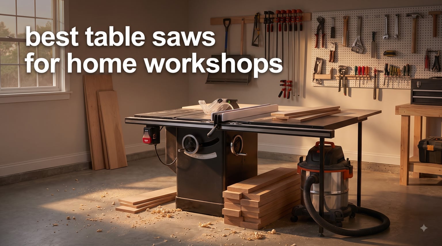 best table saws for home workshops