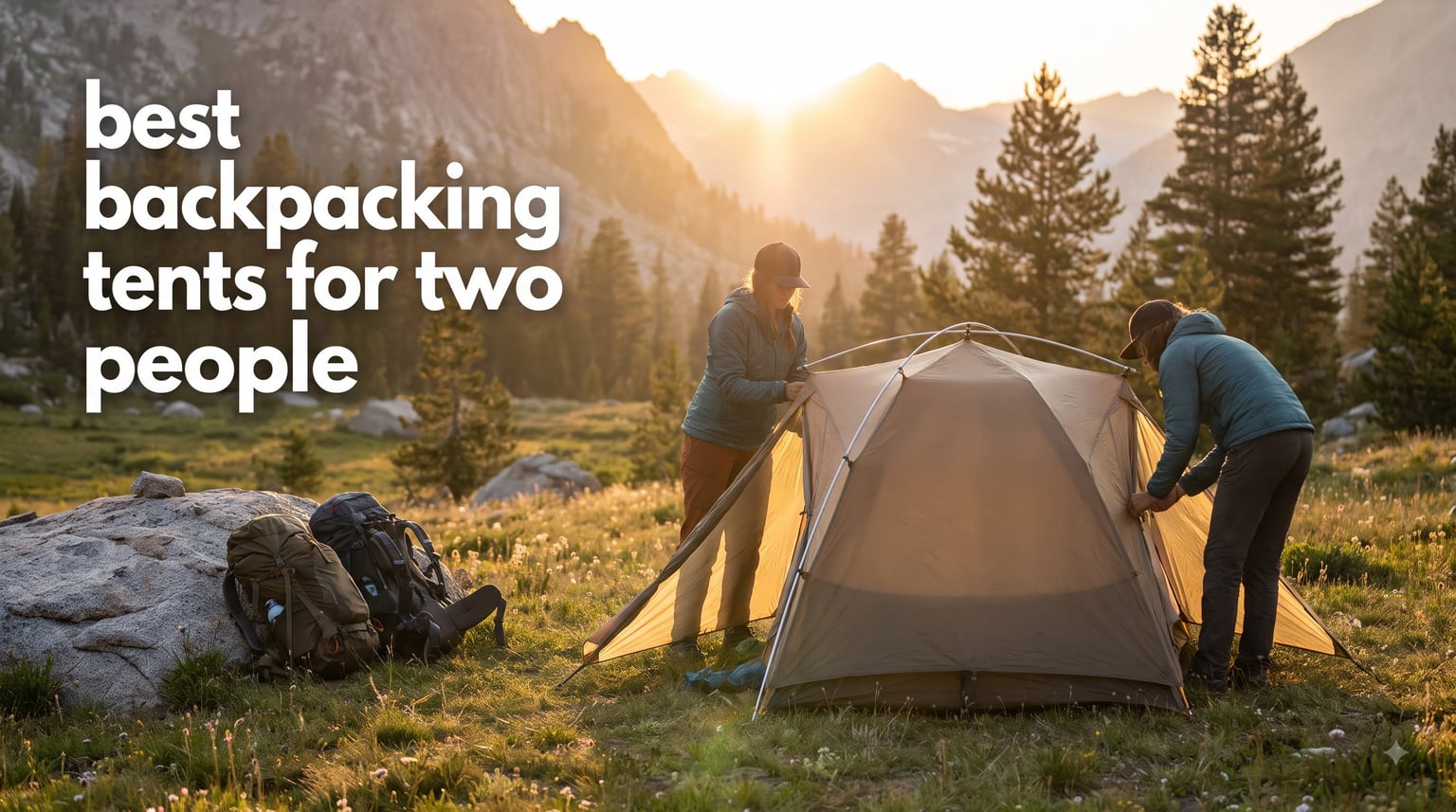 best backpacking tents for two people
