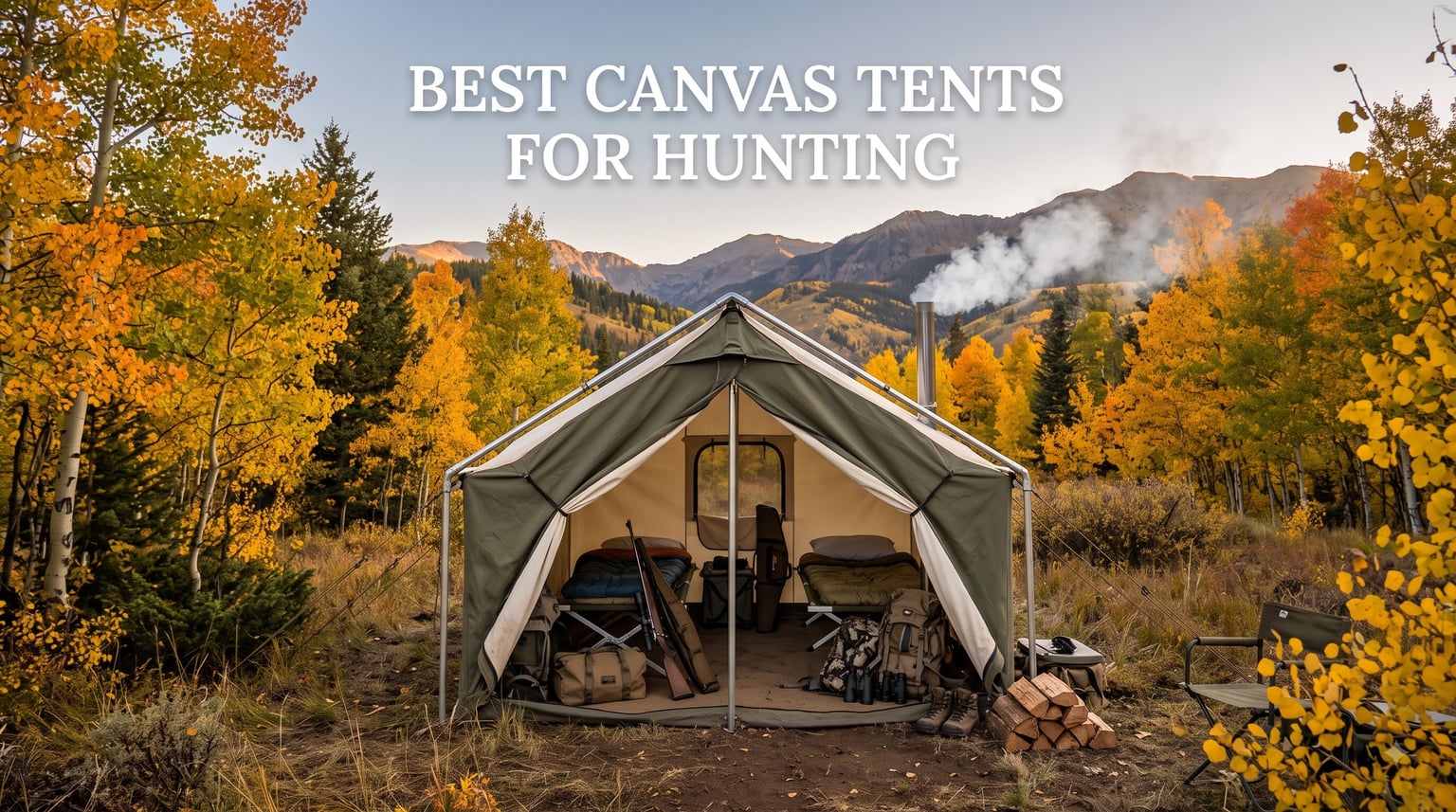 best canvas tents for hunting