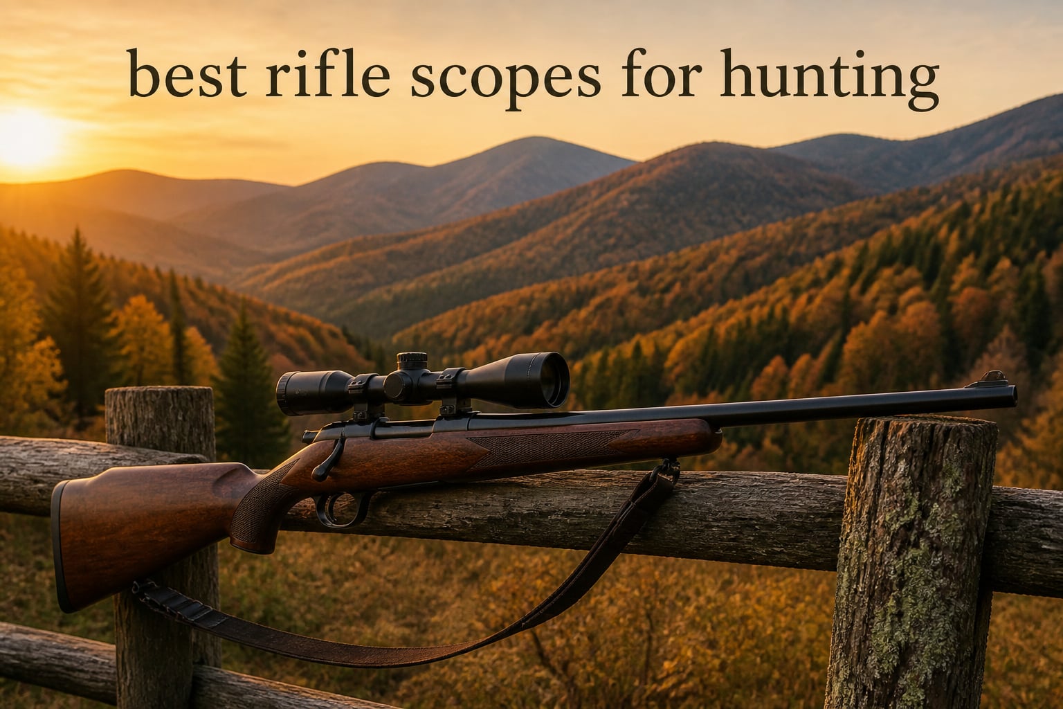 best rifle scopes for hunting