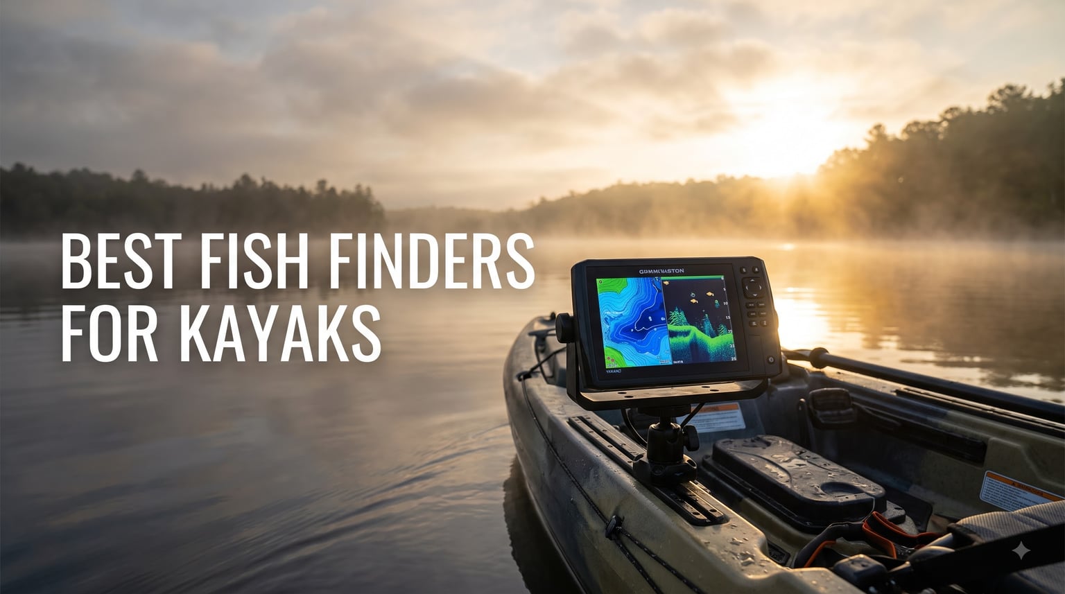 best fish finders for kayaks