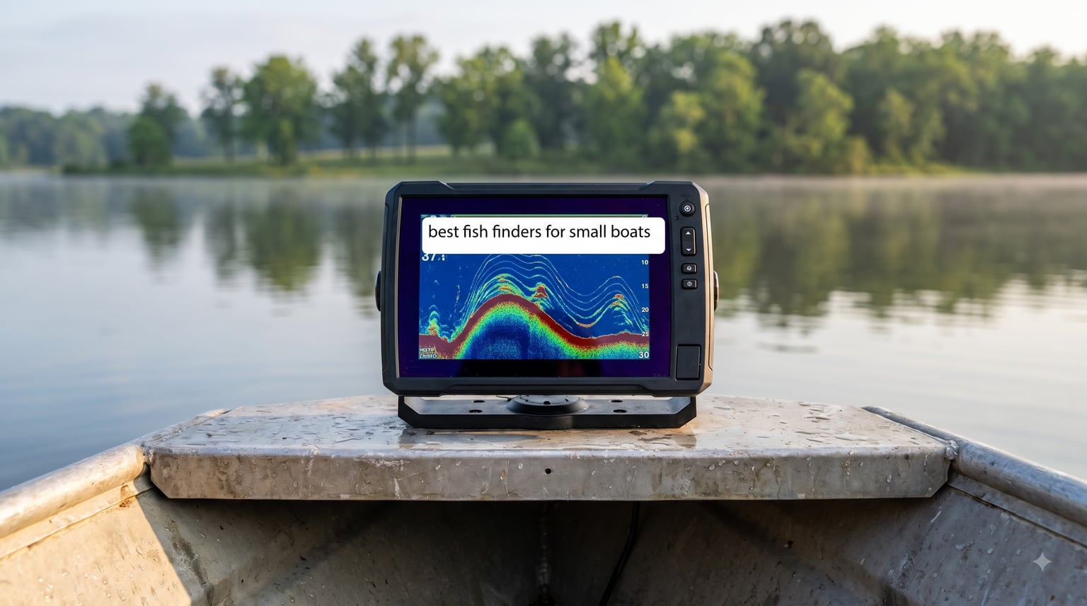 best fish finders for small boats