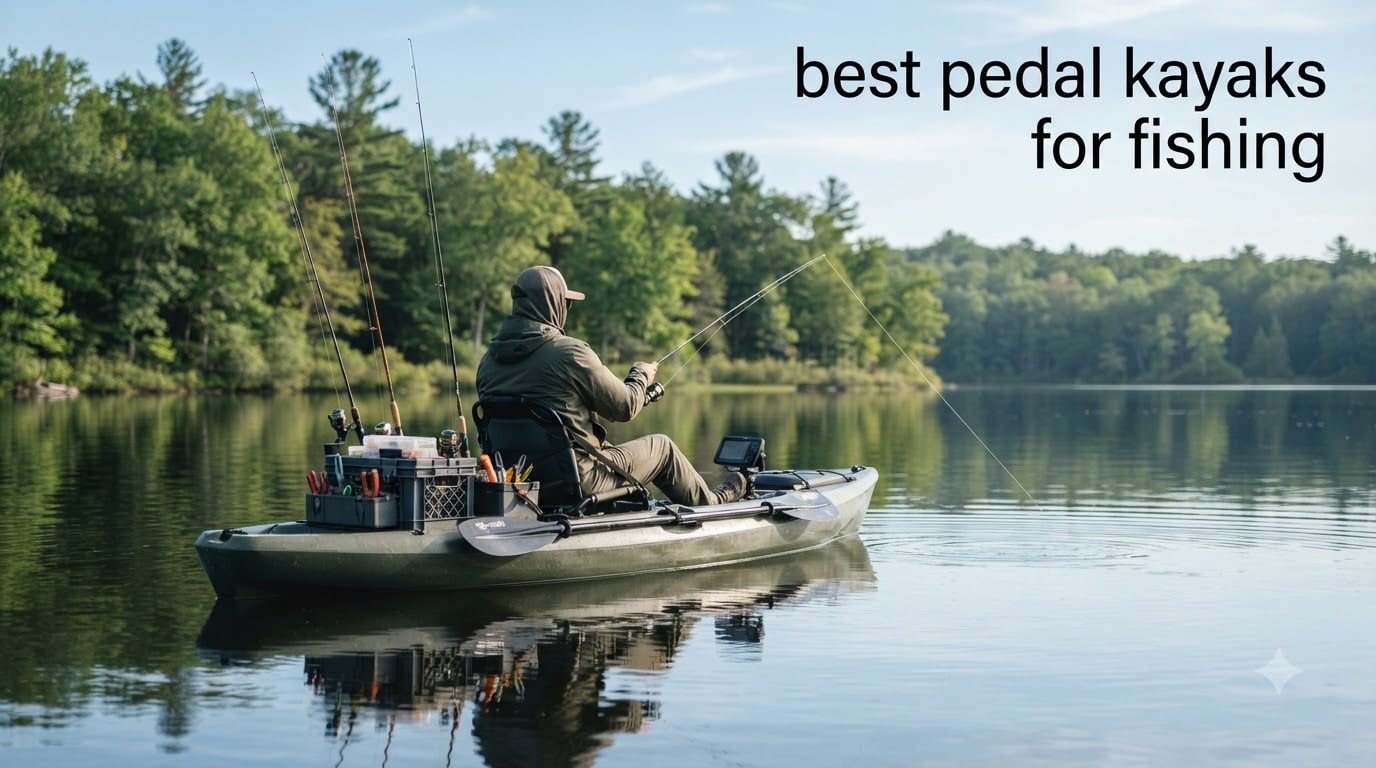 best pedal kayaks for fishing