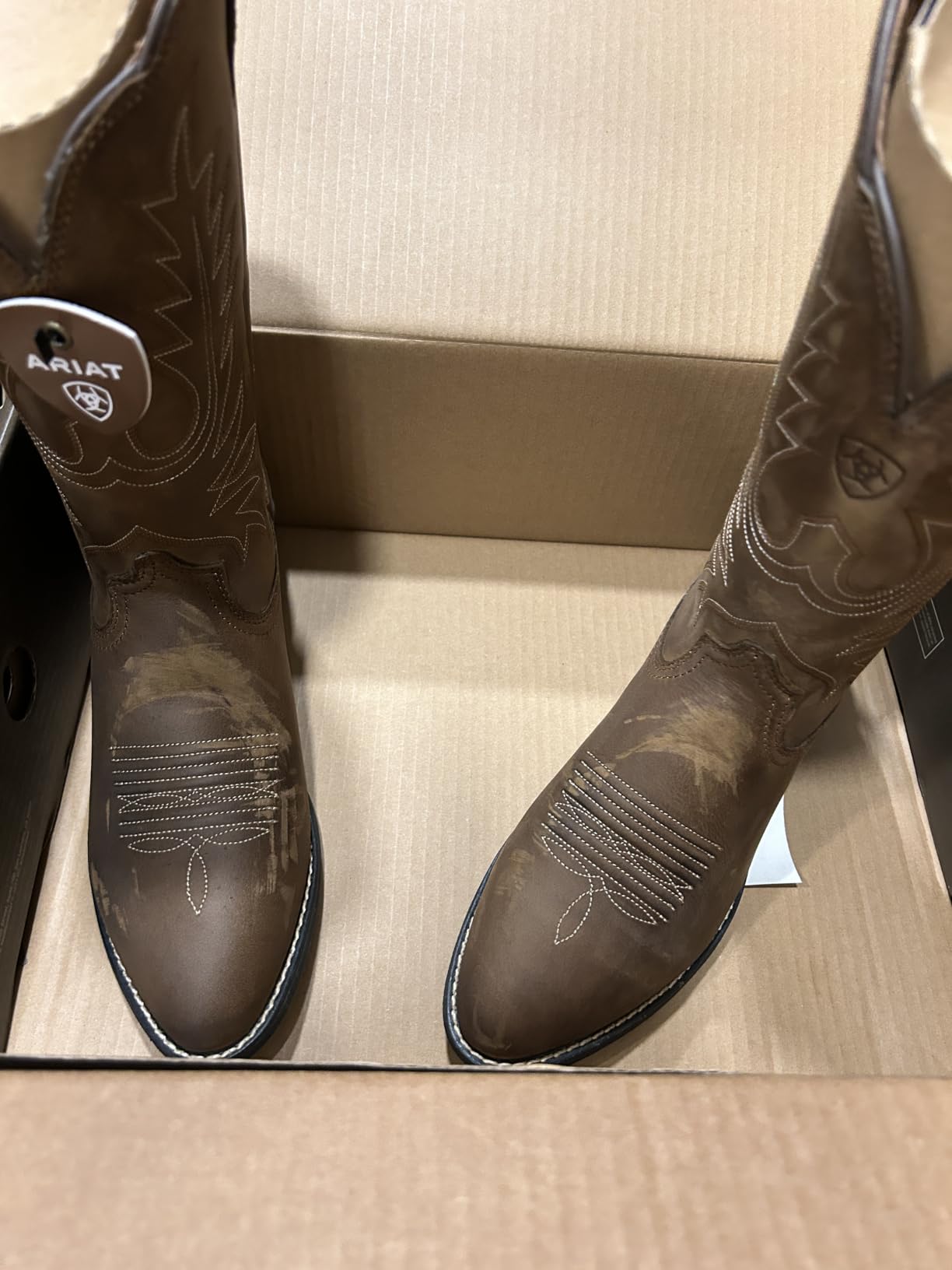 Ariat Women's Heritage Western R Toe Western Cowboy Boot customer photo 2