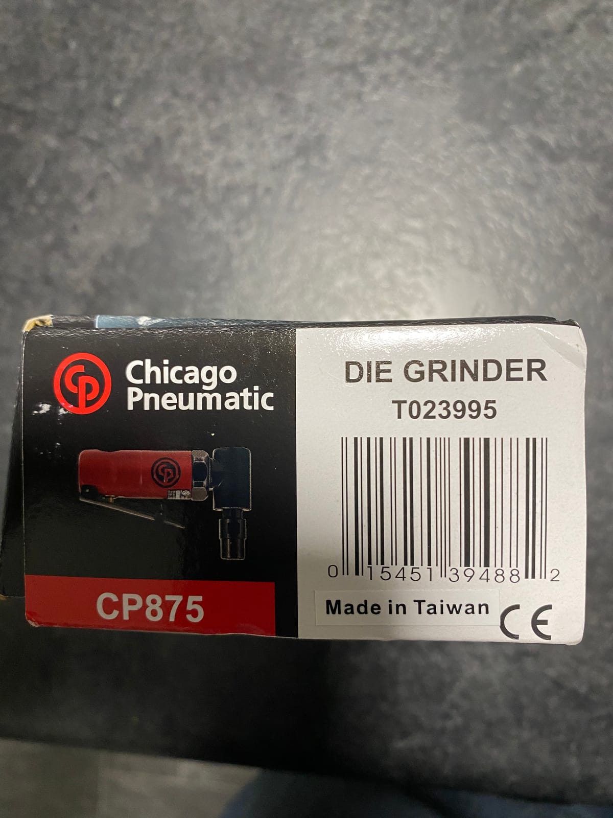 Chicago Pneumatic CP875 - Air Angle Die Grinder Tool, 1/4 Inch (6 mm), 0.3 HP / 220 W, 22500 RPM, Welder, Woodworking, Automotive Detailing, Stainless Steel Polisher, Heavy Duty customer photo 2