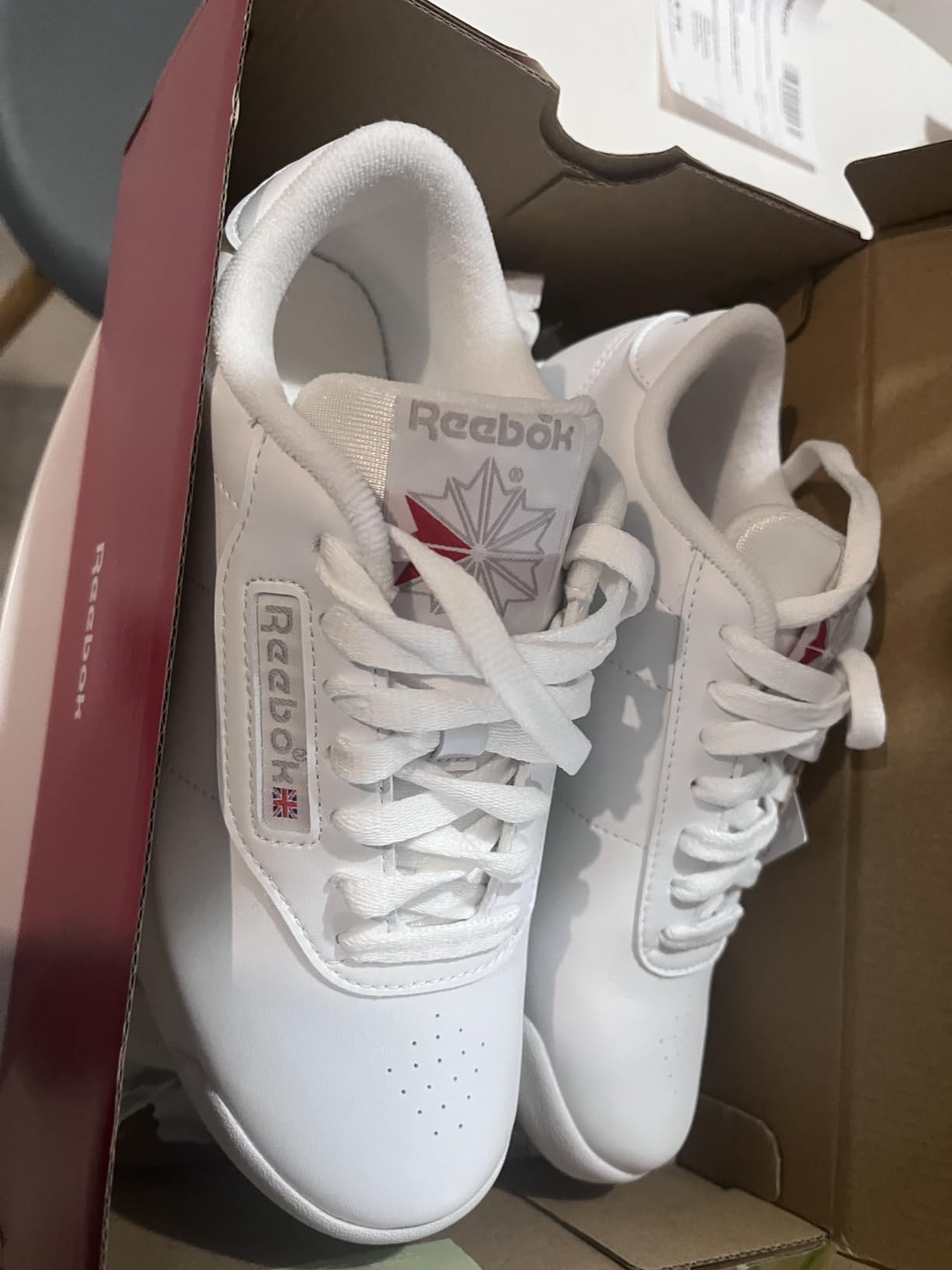 Reebok Princess Sneakers for Women, Comfortable Walking or Tennis Womens Shoes customer photo 2