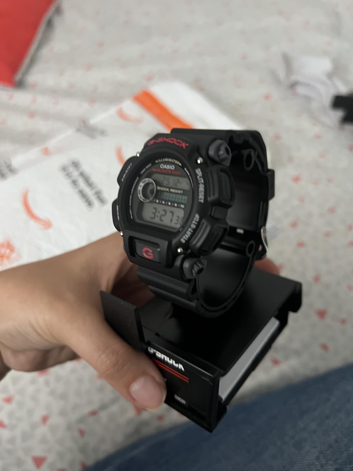 Casio DW9052 Series | Men’s Digital Watch | G-Shock | 1/100 SEC Stop Watch | Countdown Timer | LED Light | 200M WR | Shock Resistant | Multi Alarm | Auto Calendar | Dual Time | 2 Yr Batt customer photo 1