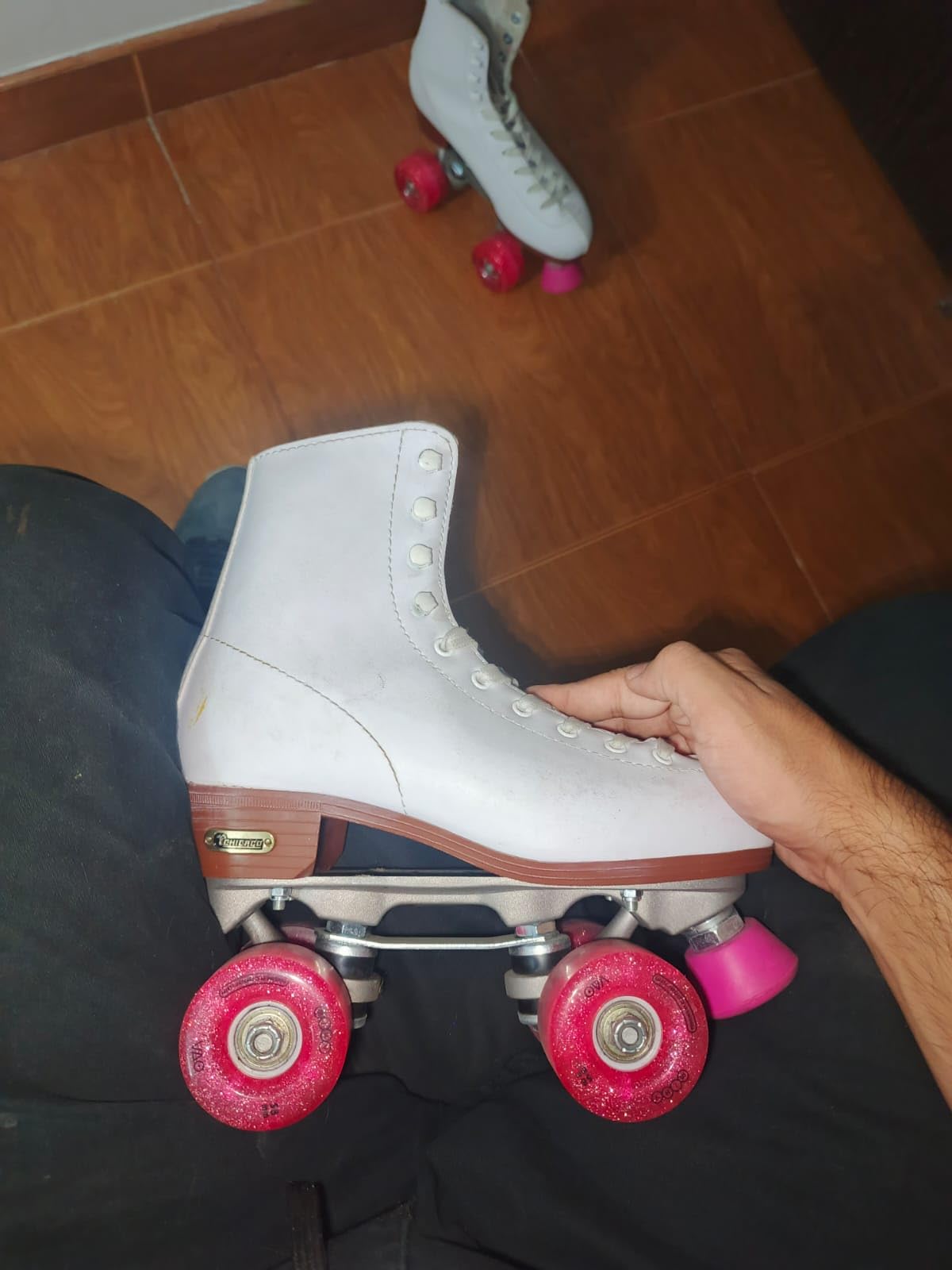Chicago Skates Classic Quad Roller Skates for Women & Men – Durable & Top Performance, Adjustable High-Top Boots for Safe Indoor/Outdoor Roller Derby–60mm PU Wheels & Semi-Precision Bearings customer photo 1