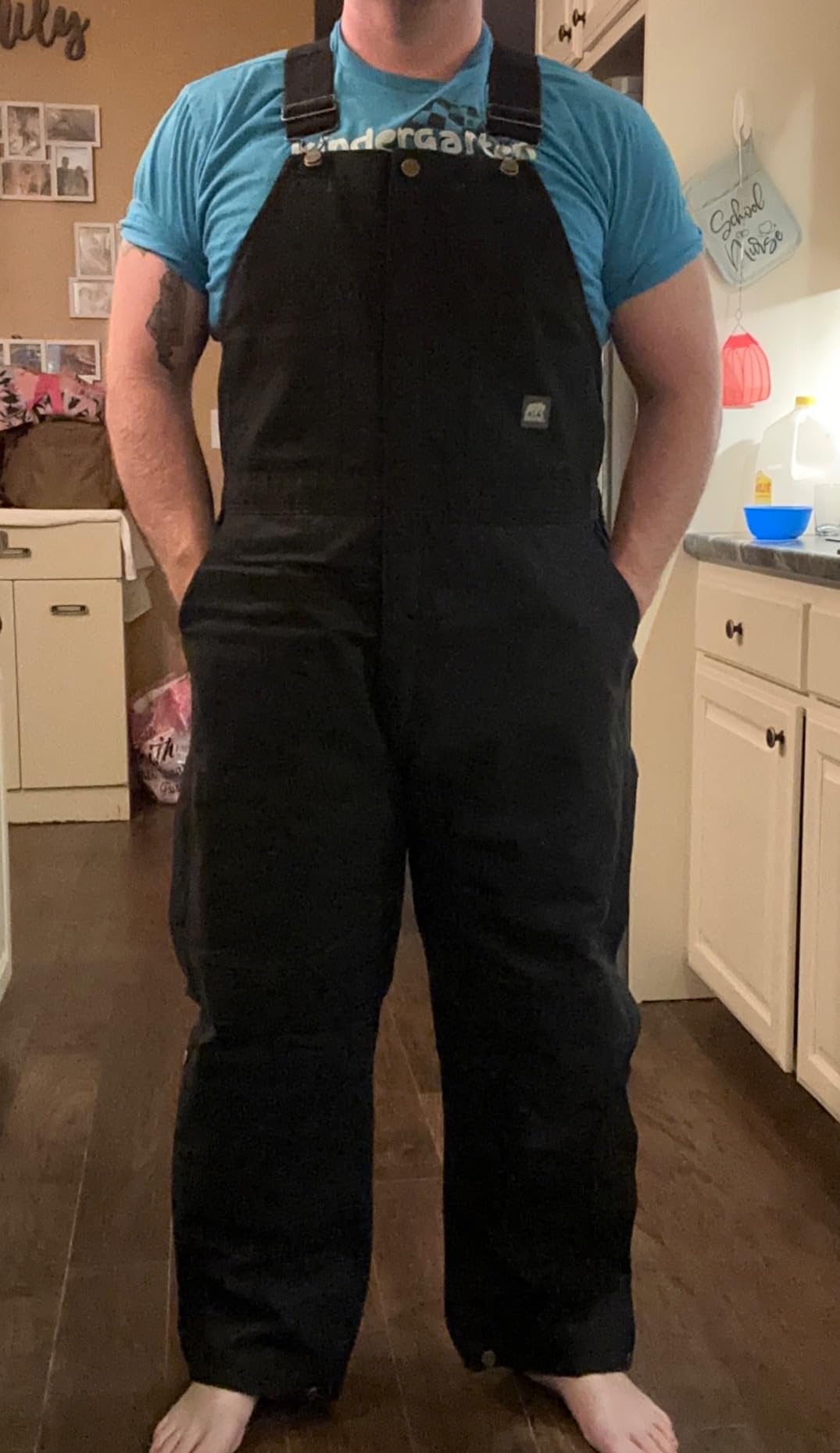 Berne Men's Heritage Insulated Duck Bib Overall customer photo 1