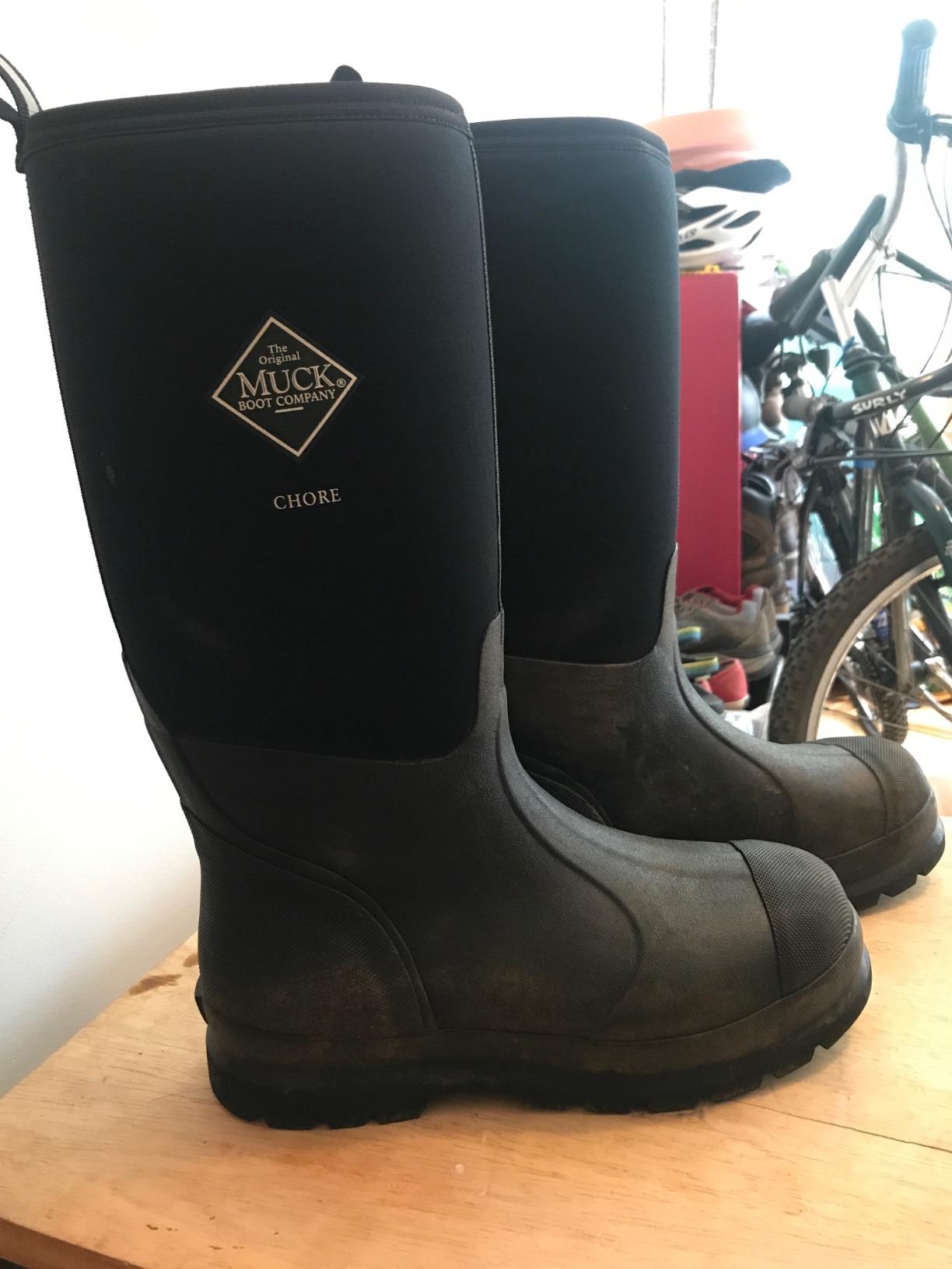 MUCK Men's Chore Cool Tall Boot customer photo 2