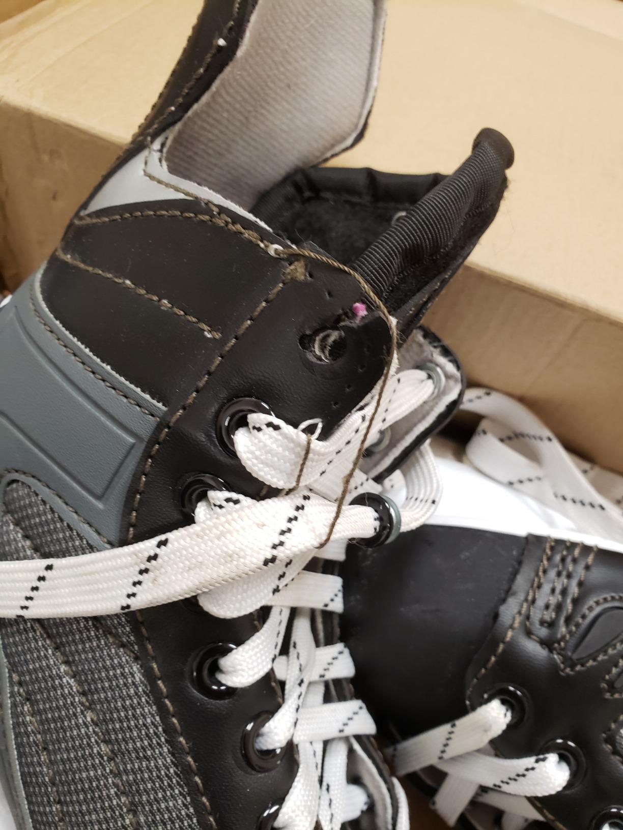 American Athletic Shoe Boy's Ice Force Hockey Skates customer photo 2