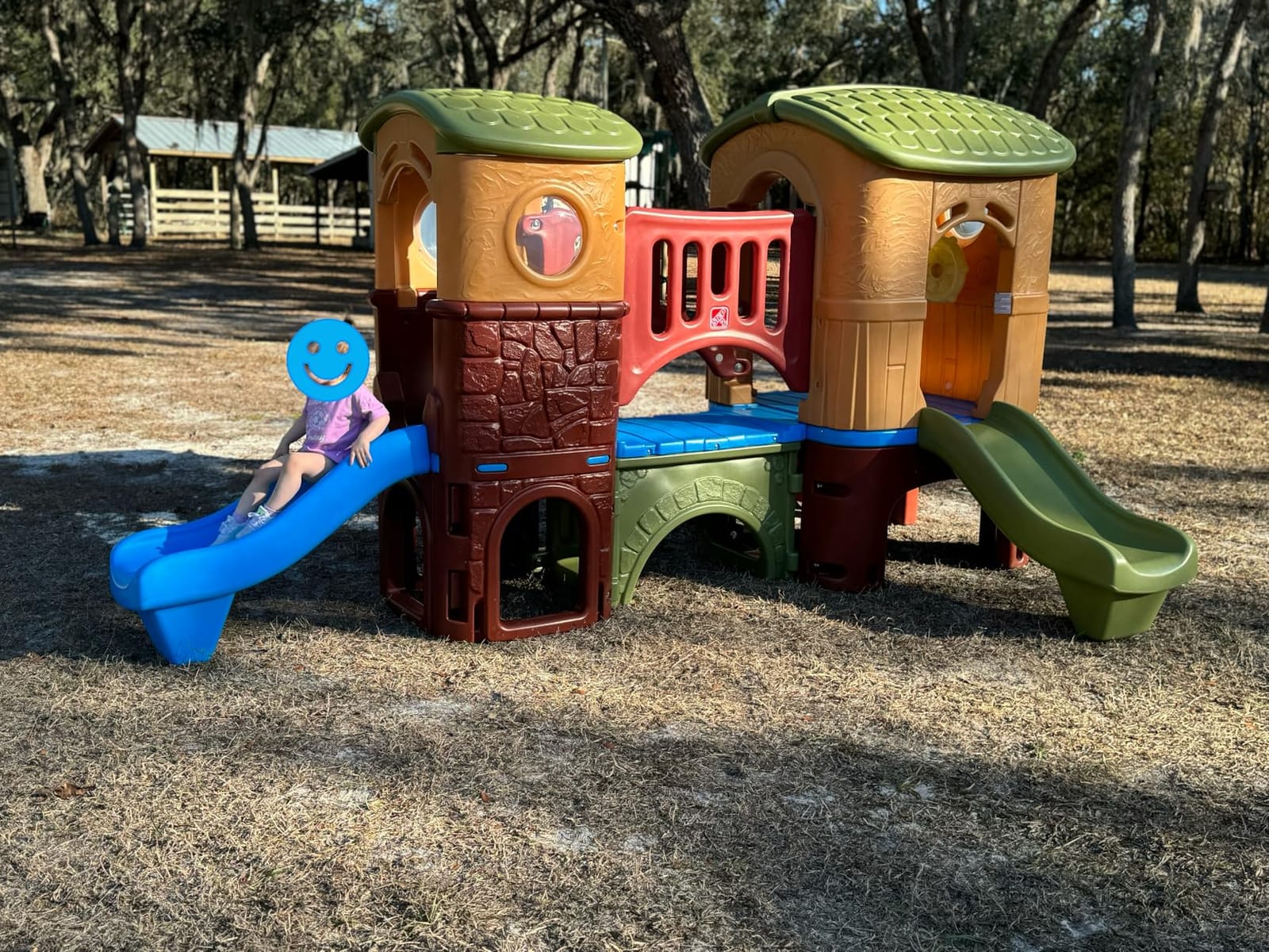 Step2 Clubhouse Climber Playset for Kids, Jungle Gym with Elevated Playhouse, Outdoor Backyard Playground Set, Two Toddler Slides, Ages 2 to 6 Years Old customer photo 1