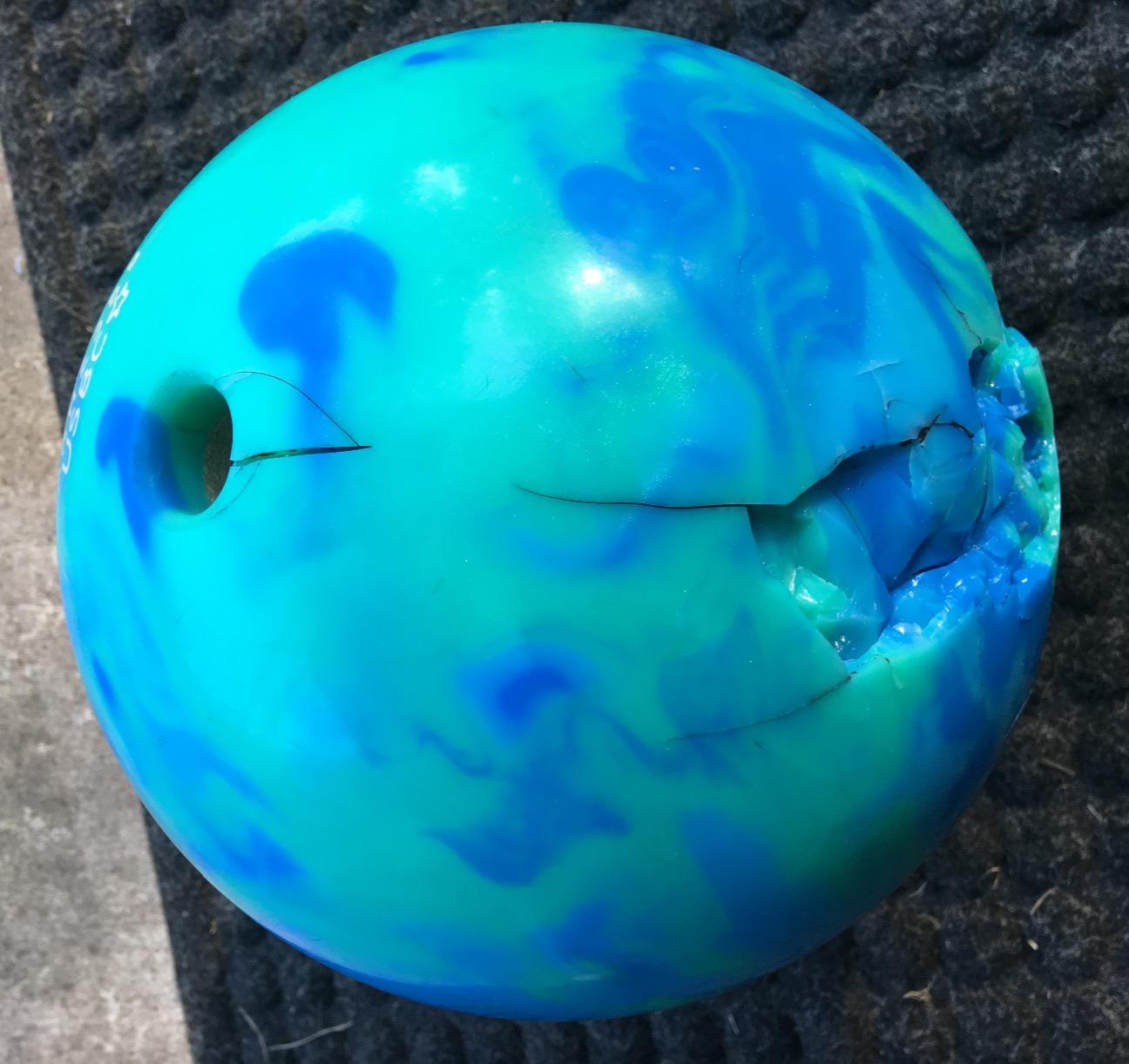 Brunswick Tzone Deep Space Bowling Ball customer photo 2