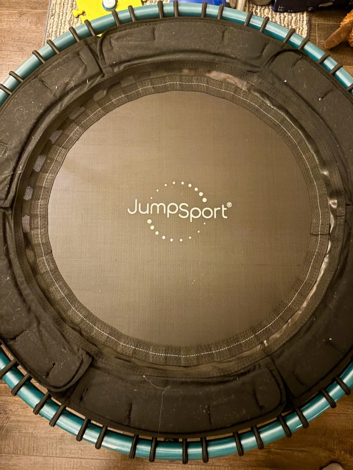 JumpSport Workout Rebounder for Adults, Mini Fitness Trampoline customer photo 1