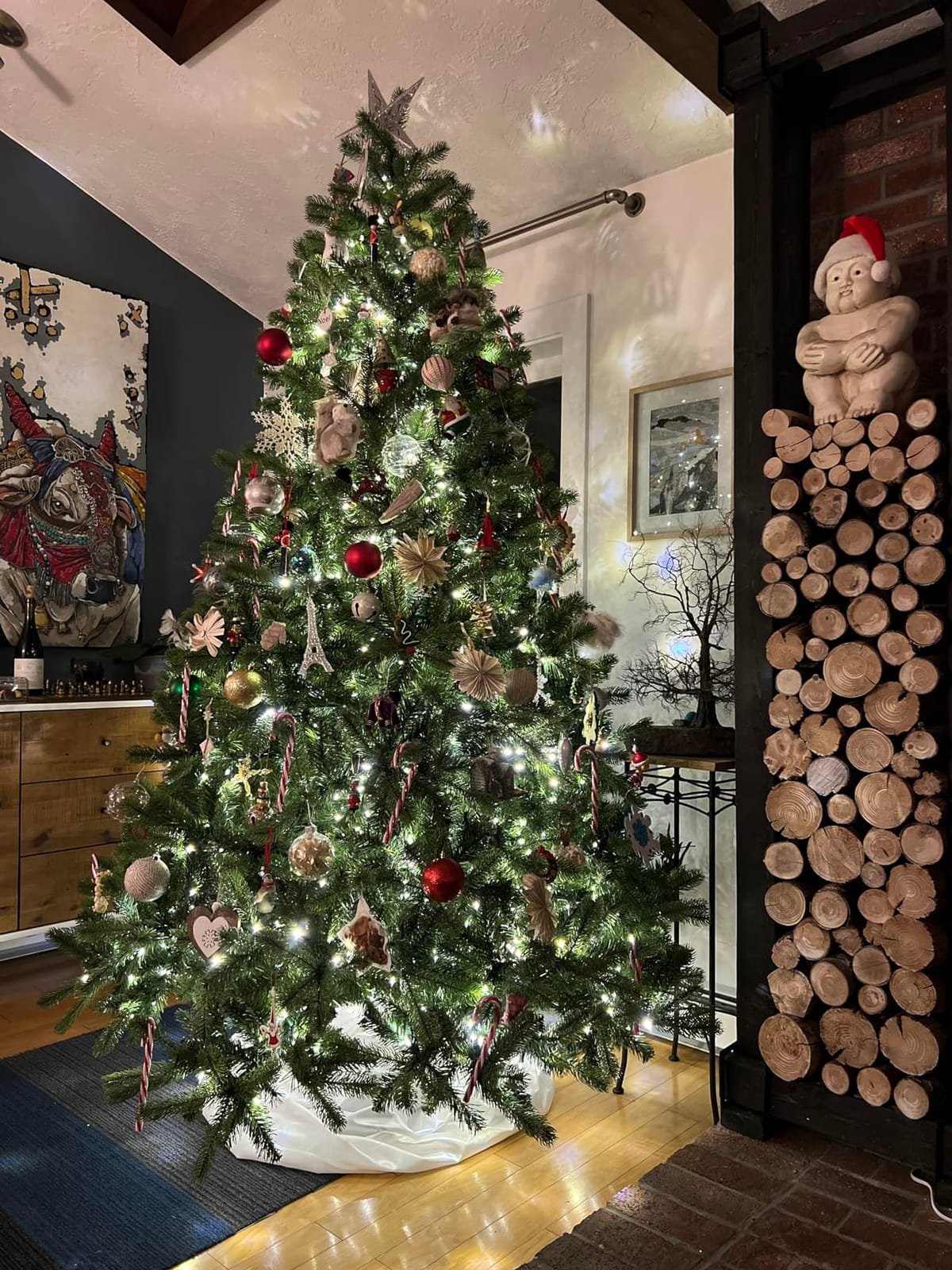 National Tree Company 7.5ft Unlit Downswept Douglas Fir Christmas Tree customer photo 1
