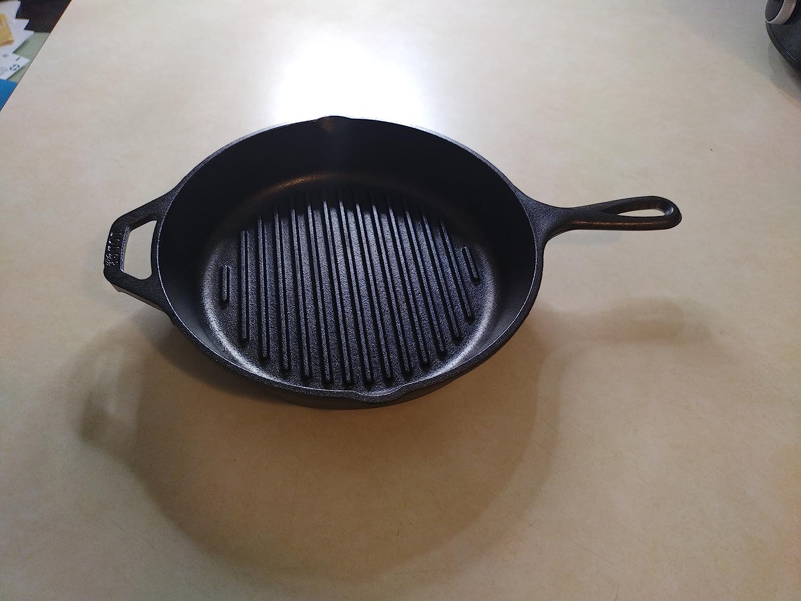 Lodge Pre-Seasoned Cast Iron Grill Pan, 10.25 Inches customer photo 1