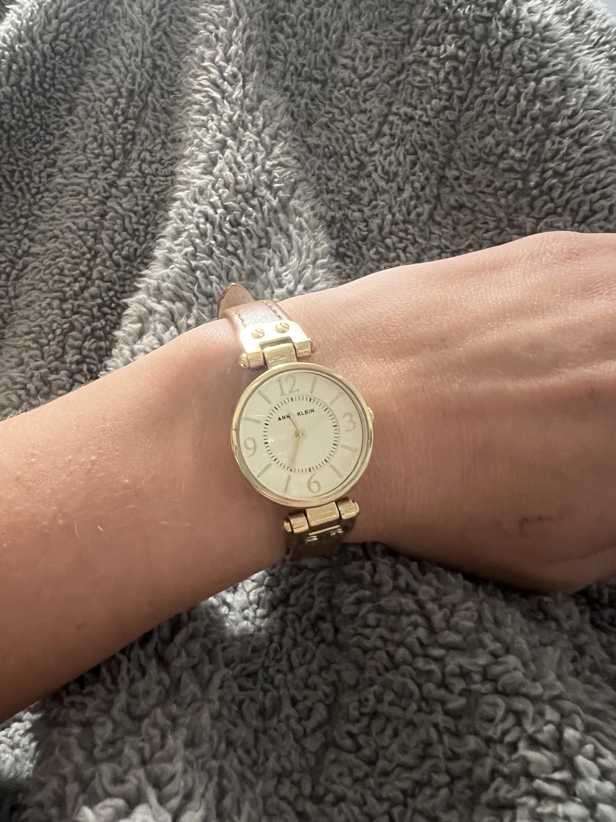 Anne Klein Women's Leather Strap Watch customer photo 1