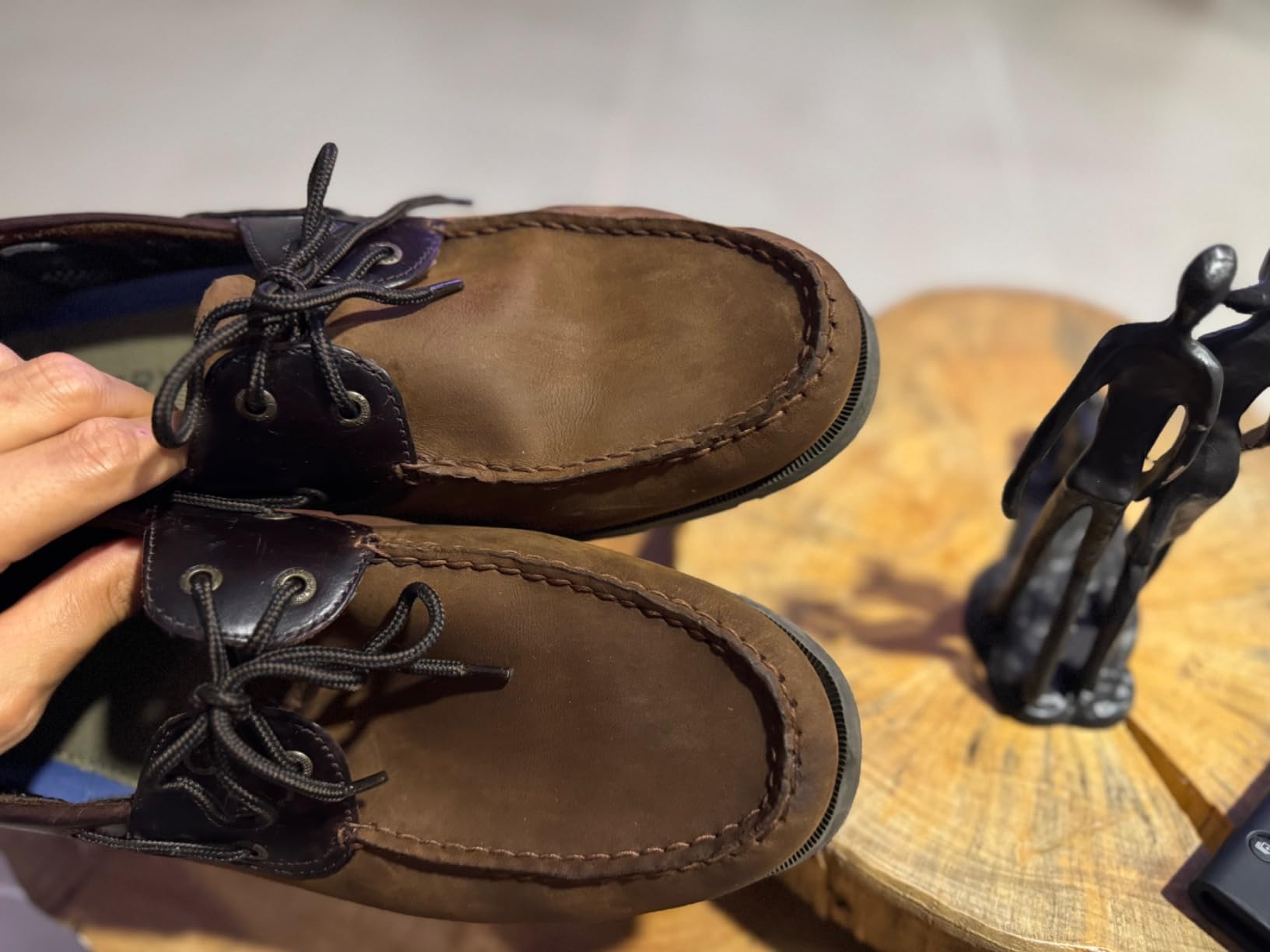 Sperry Men's Leeward 2-Eye Leather Boat Shoe customer photo 1