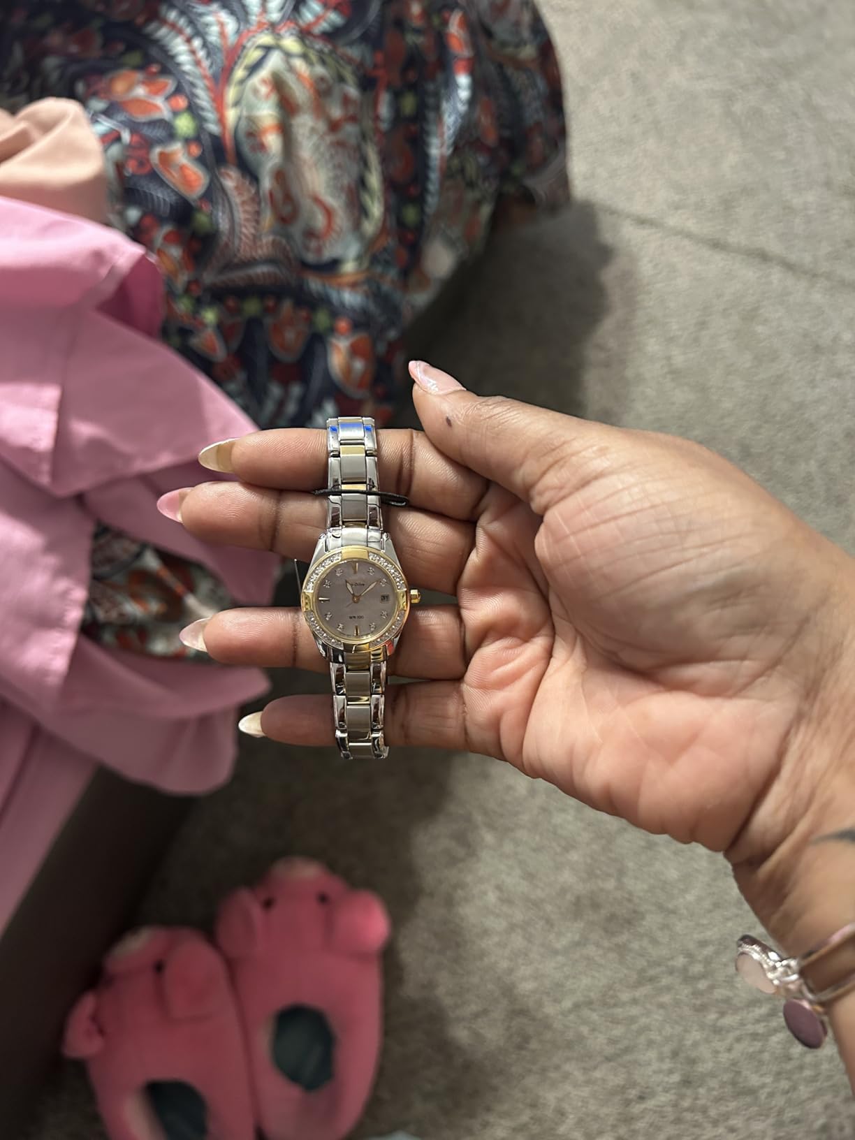 CITIZEN Ladies' Eco-Drive Diamond Classic 26mm Stainless Steel EW1824-57D customer photo 1