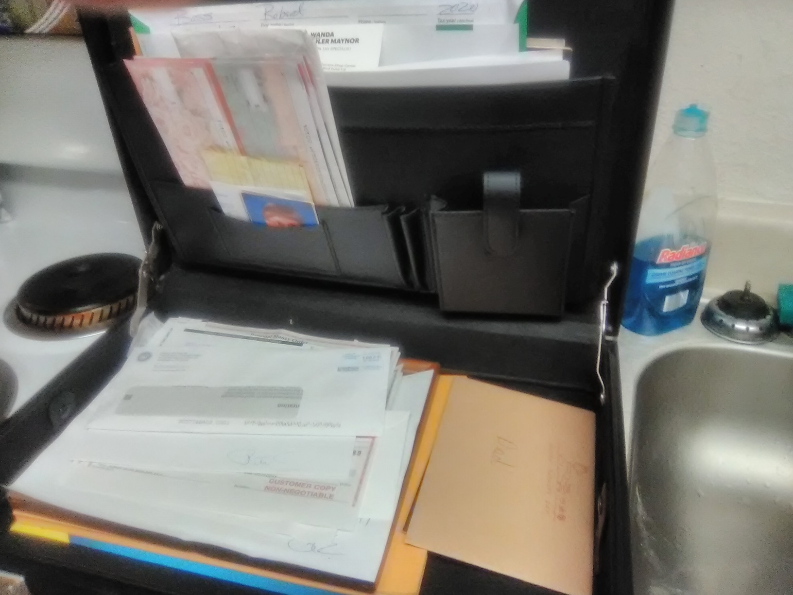 LYS Carrying Case (Attaché) Document - Black customer photo 1