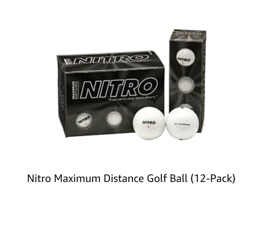 Nitro Maximum Distance Golf Ball (12-Pack) customer photo 2