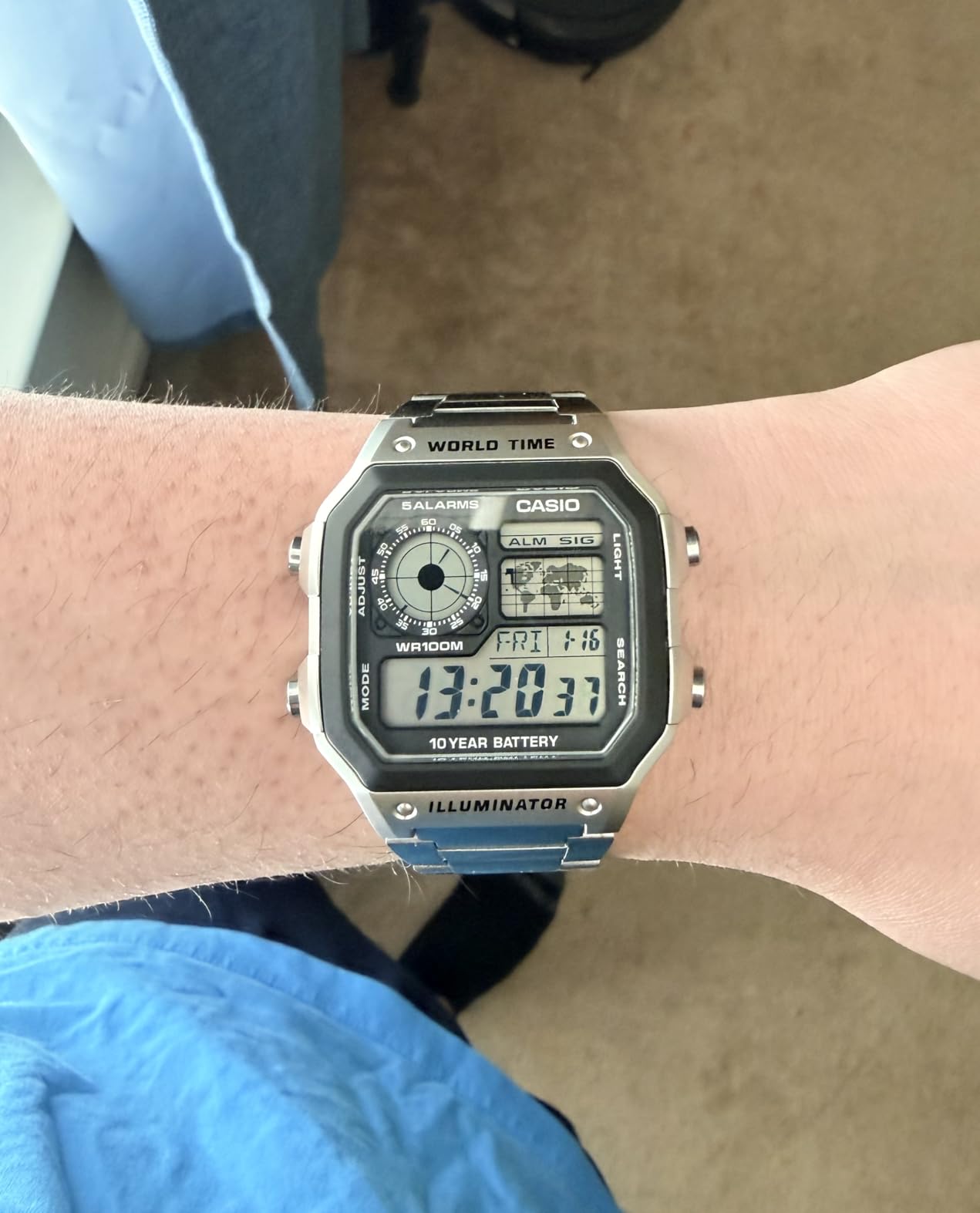 Casio Collection Men's Watch AE-1200WHD-1AVEF customer photo 2