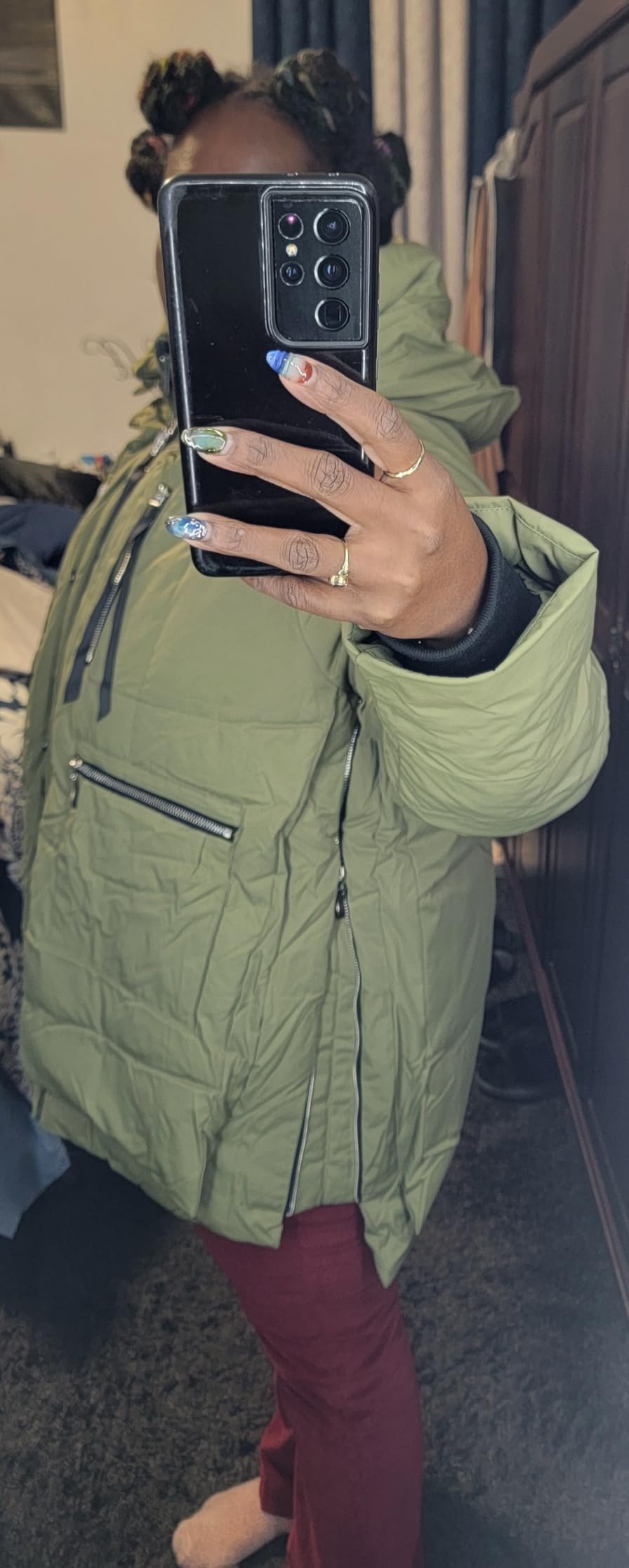 Orolay Women's Thickened Down Jacket customer photo 1