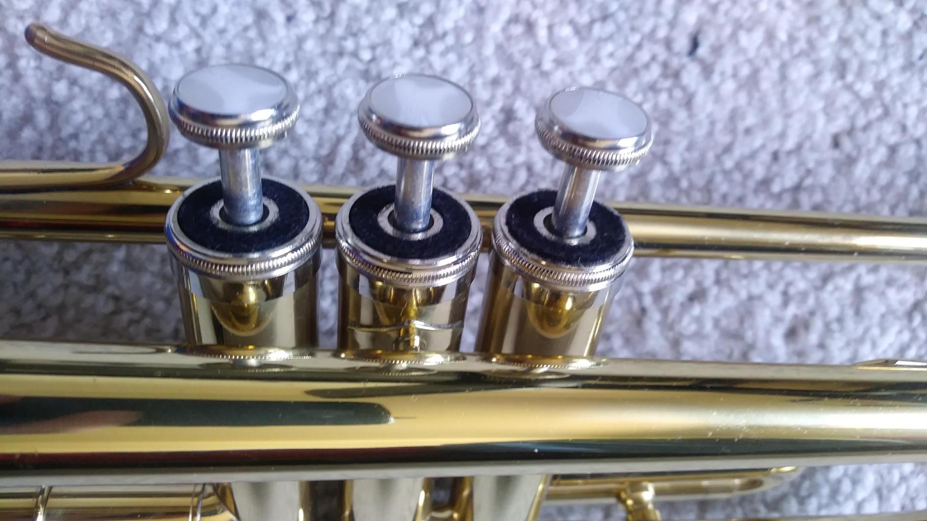 Mendini By Cecilio Bb Standard Trumpet Set for Beginners - Gold customer photo 1