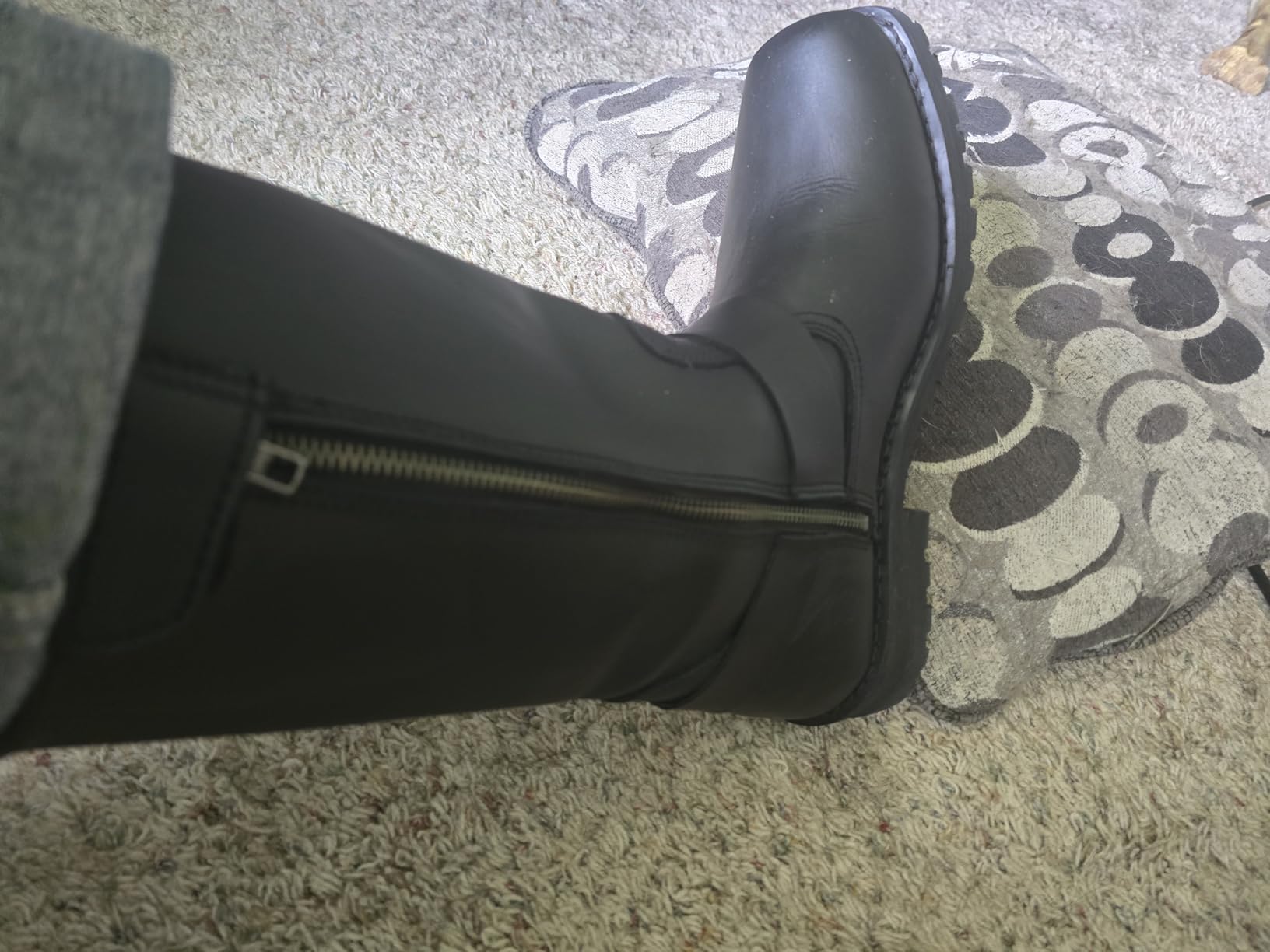 Milwaukee Leather Men’s Outback Classic Harness Moto Boots, MBM131 customer photo 2