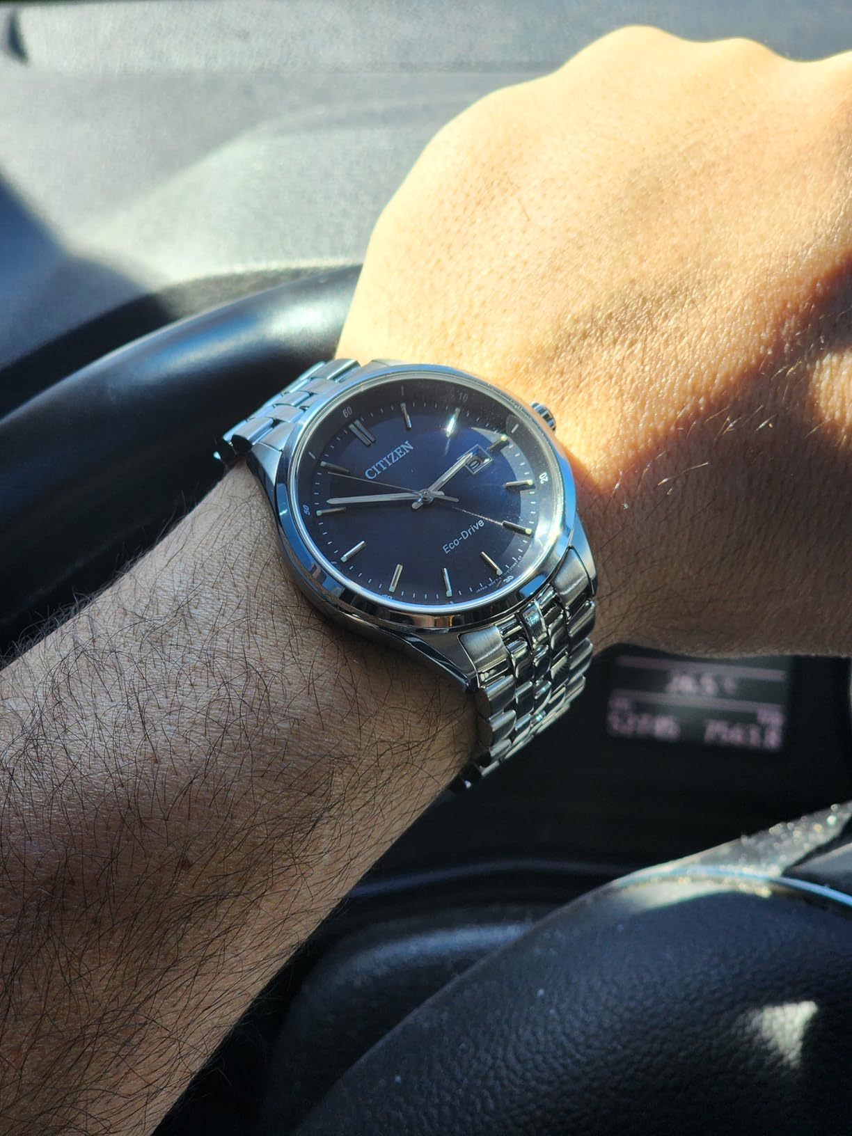 Citizen Men's Classic Addysen Eco-Drive Watch, 3-Hand Date, Sapphire Crystal customer photo 2
