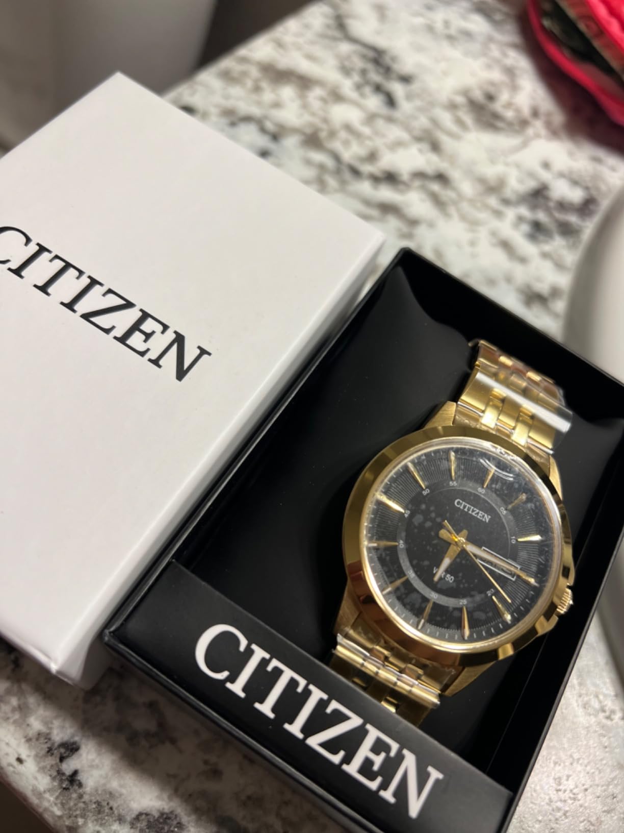 Citizen Quartz Mens Watch, Stainless Steel, Classic, Gold-Tone customer photo 1