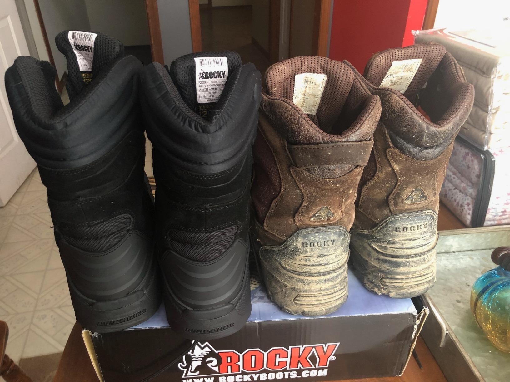 ROCKY Retraction Waterproof 800G Insulated Outdoor Boot customer photo 1