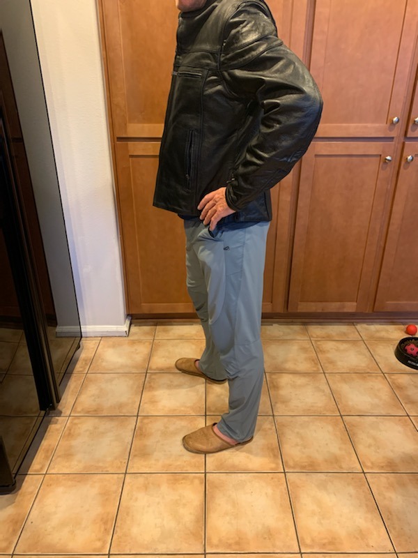 Vance Leather Men's Premium Leather Racer Jacket with Vents customer photo 1