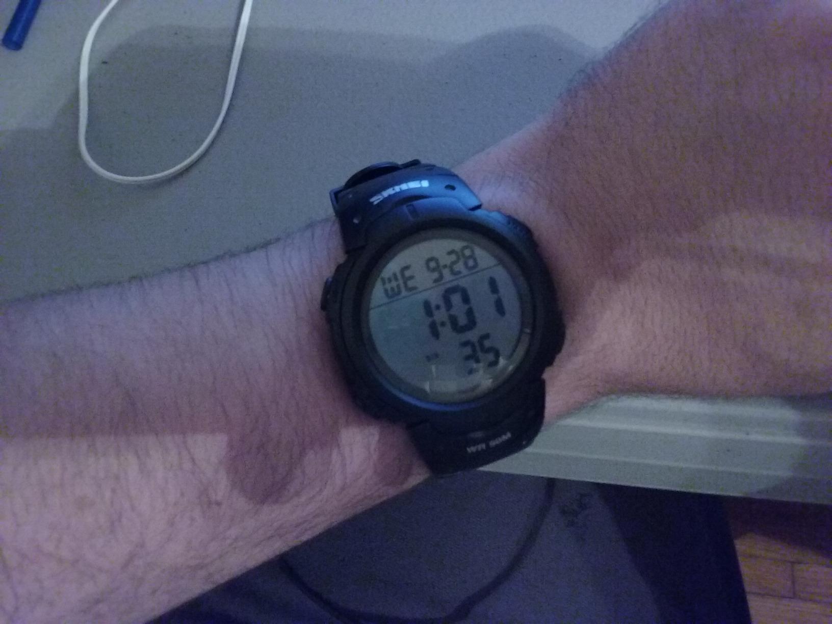 CakCity Digital Watch Mens, Waterproof Sport Wristwatch, Referee Stopwatch customer photo 1