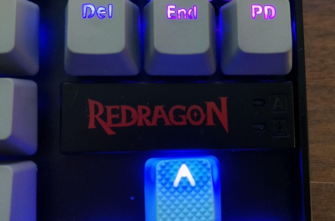 Redragon K552P Mechanical Gaming Keyboard TKL with 18 Backlight Modes, Hot-Swappable Red Switches, 87-Key Compact Ergonomic Design, N-Key Rollover & Software Programmable Macro - RGB, Black customer photo 1