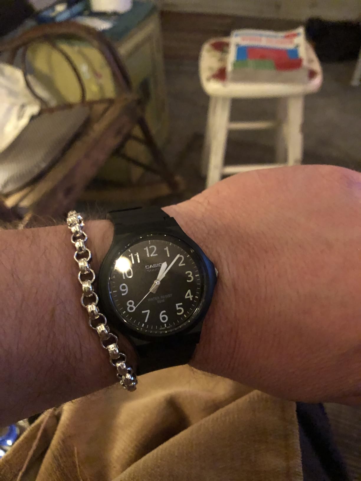 Casio MW240 Series | Men’s Quartz Watch | 50M WR | Large Resin Case | Resin Glass | Resin Band | Large Arabic Numerals | Analog Watch | Easy to Read Display | 3 Year Battery customer photo 1