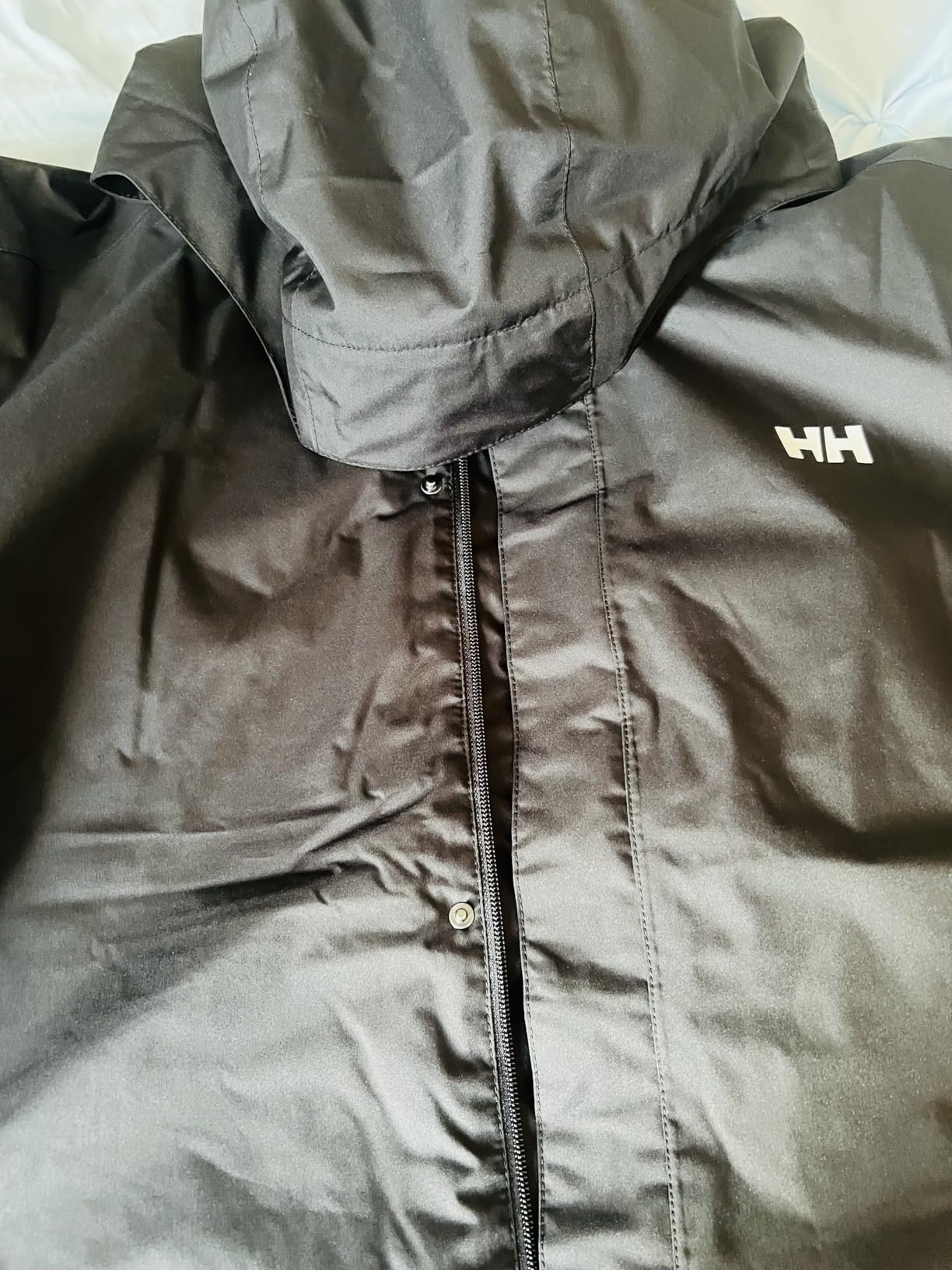 Helly Hansen Men's Dubliner Jacket Waterproof, Windproof, Breathable Shell Rain Coat with Packable Hood customer photo 2
