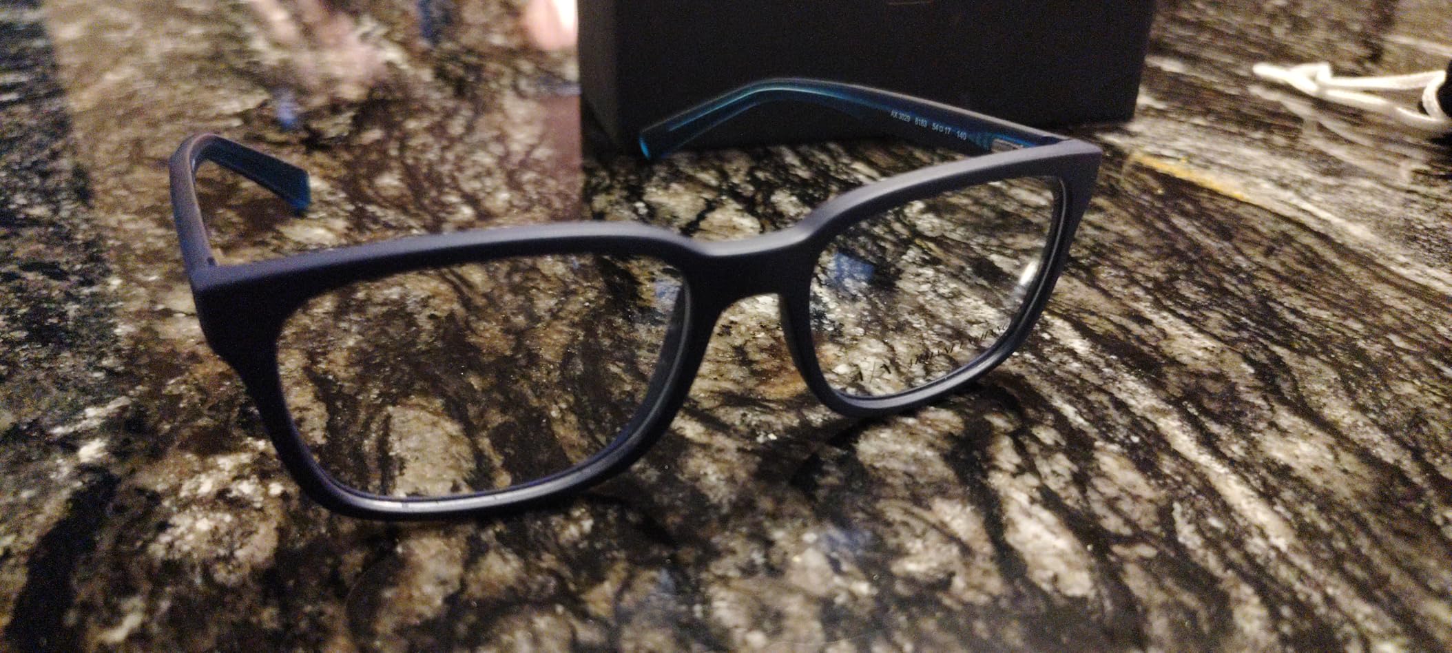 Armani Exchange mens Ax3029 Square Prescription Eyewear Frames customer photo 1