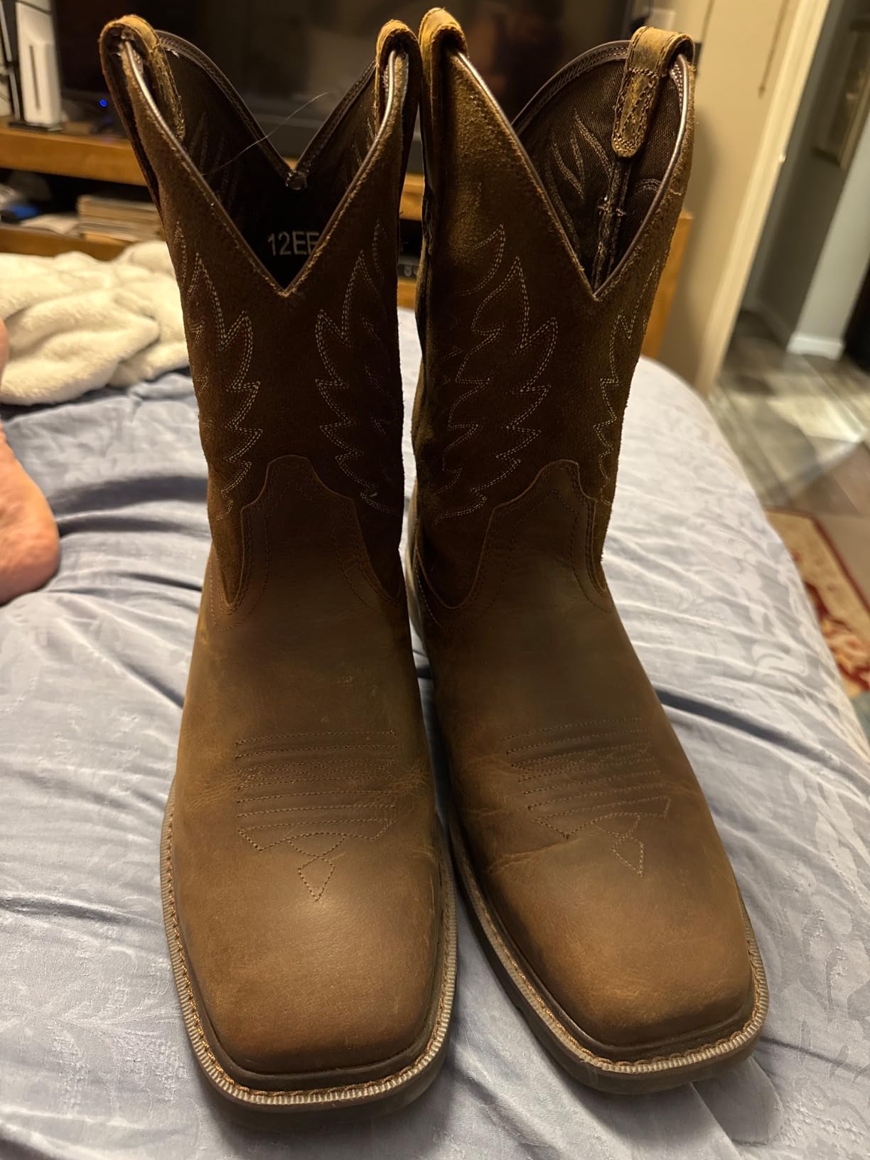Ariat Men's Groundbreaker Wide Square Toe Work Boots customer photo 2