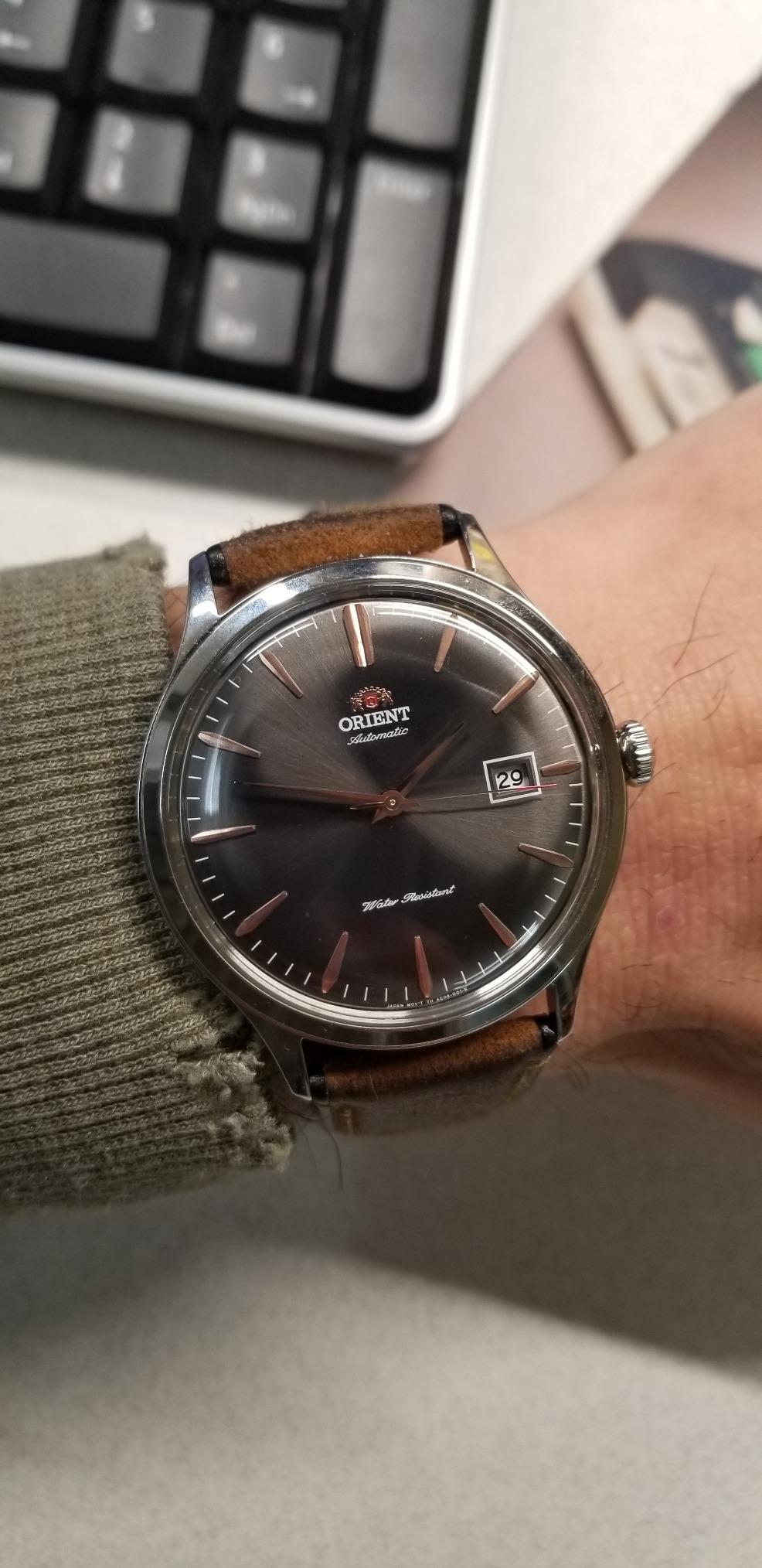Orient Bambino Version 4 | Automatic/Hand-Winding | 42mm Automatic Dress Watch customer photo 2