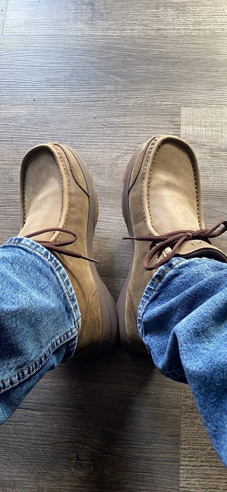 ARIAT Men's Spitfire Lace-Up Casual Boots - Brown customer photo 2