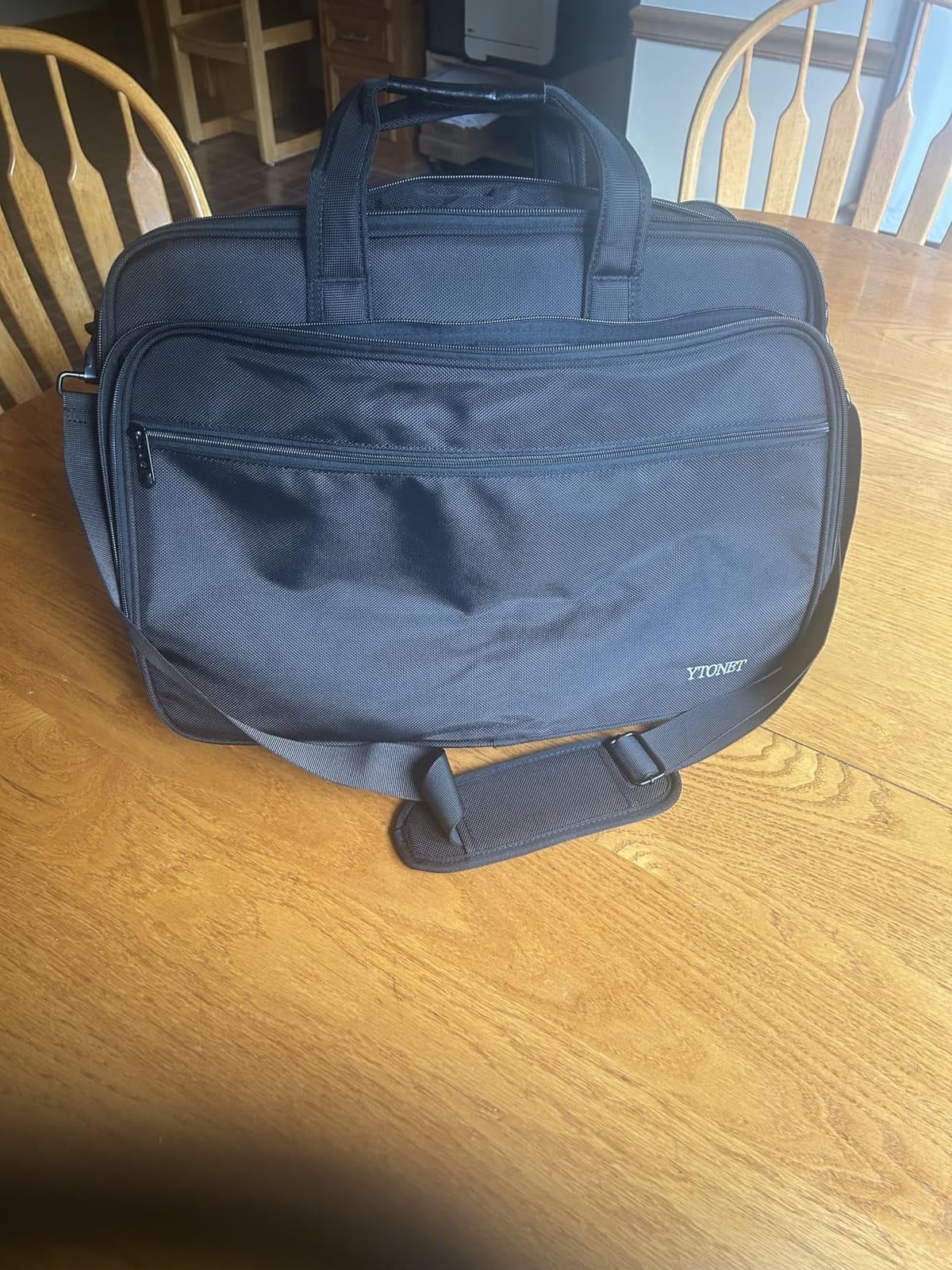 Ytonet Laptop Briefcases for Men, 17 Inch Expandable Briefcase laptop bag customer photo 2