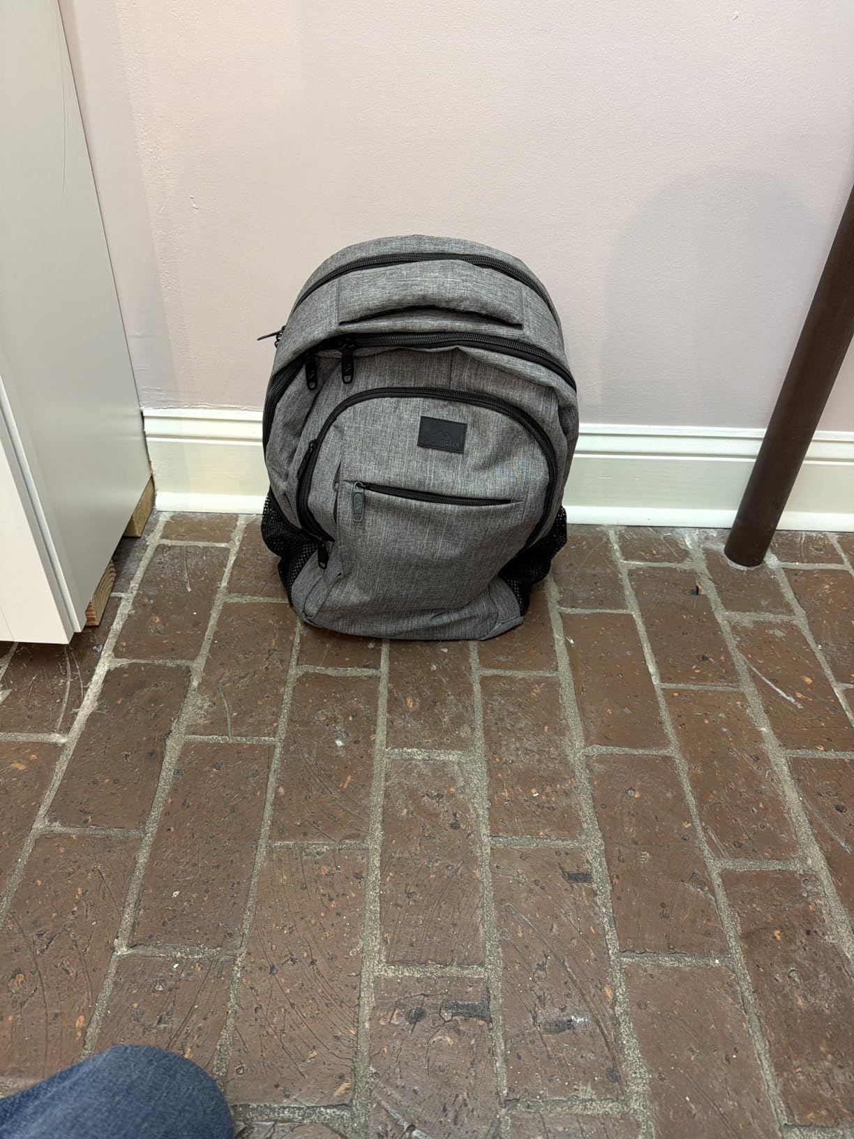 MATEIN Travel Laptop Backpack, 15.6 Inch College School Computer Bag, Grey customer photo 1