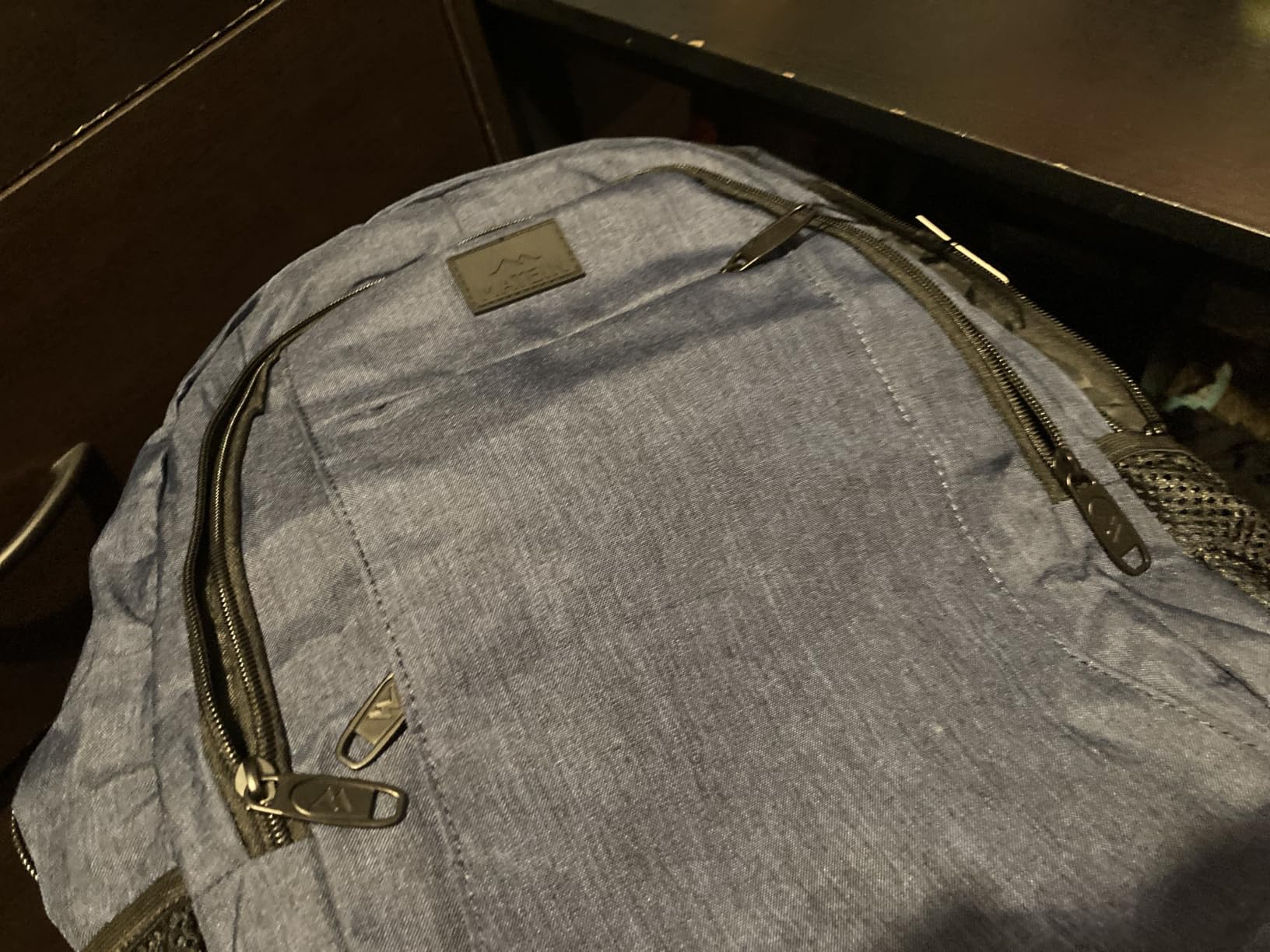 MATEIN Travel Laptop Backpack, 15.6 Inch College School Computer Bag, Grey customer photo 2