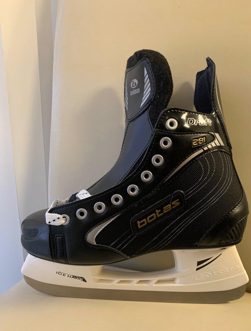 Botas - Draft/Attack Men's Ice Hockey Skates | Made in Europe (Czech Republic) | Color: Black customer photo 2