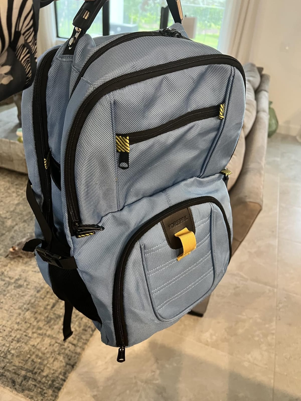 YOREPEK Large Laptop Backpack for Men, Heavy Duty Travel Backpack customer photo 1