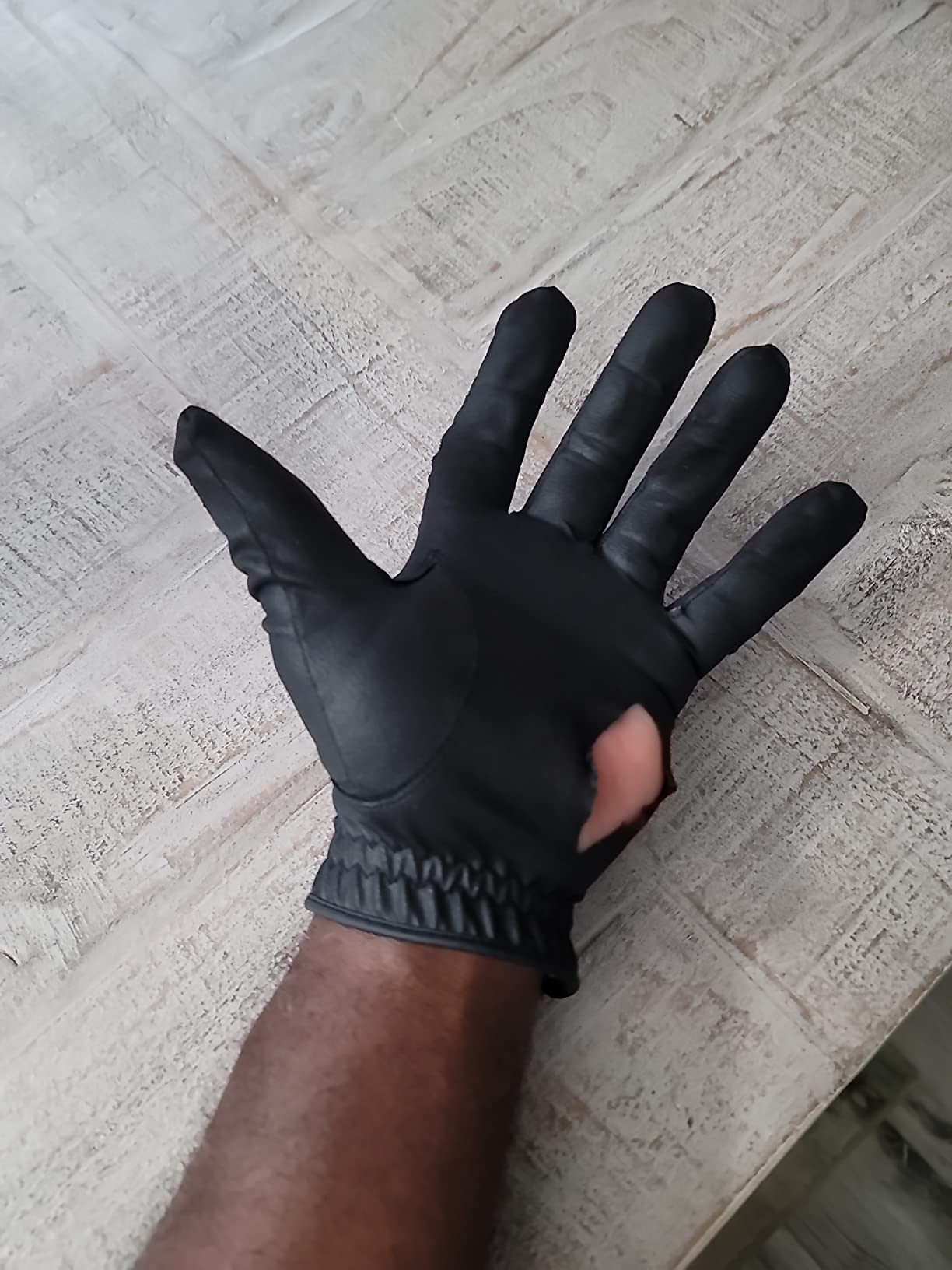 FINGER TEN All Weather Grip Golf Gloves Men 3 Pack customer photo 2